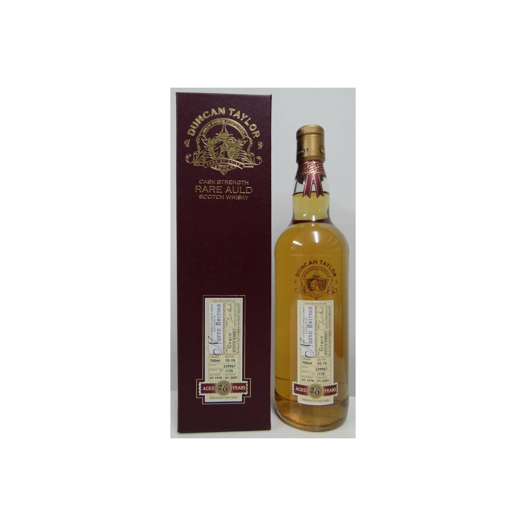North British Rare Auld 1978 26 Years Single Grain Whisky 2