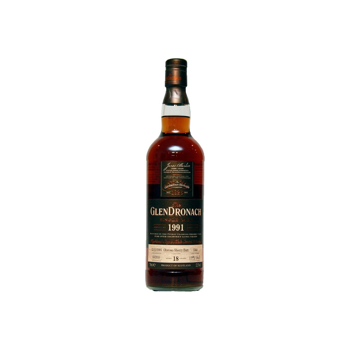GlenDronach Single Cask 1991 18 Years Single Malt Whisky