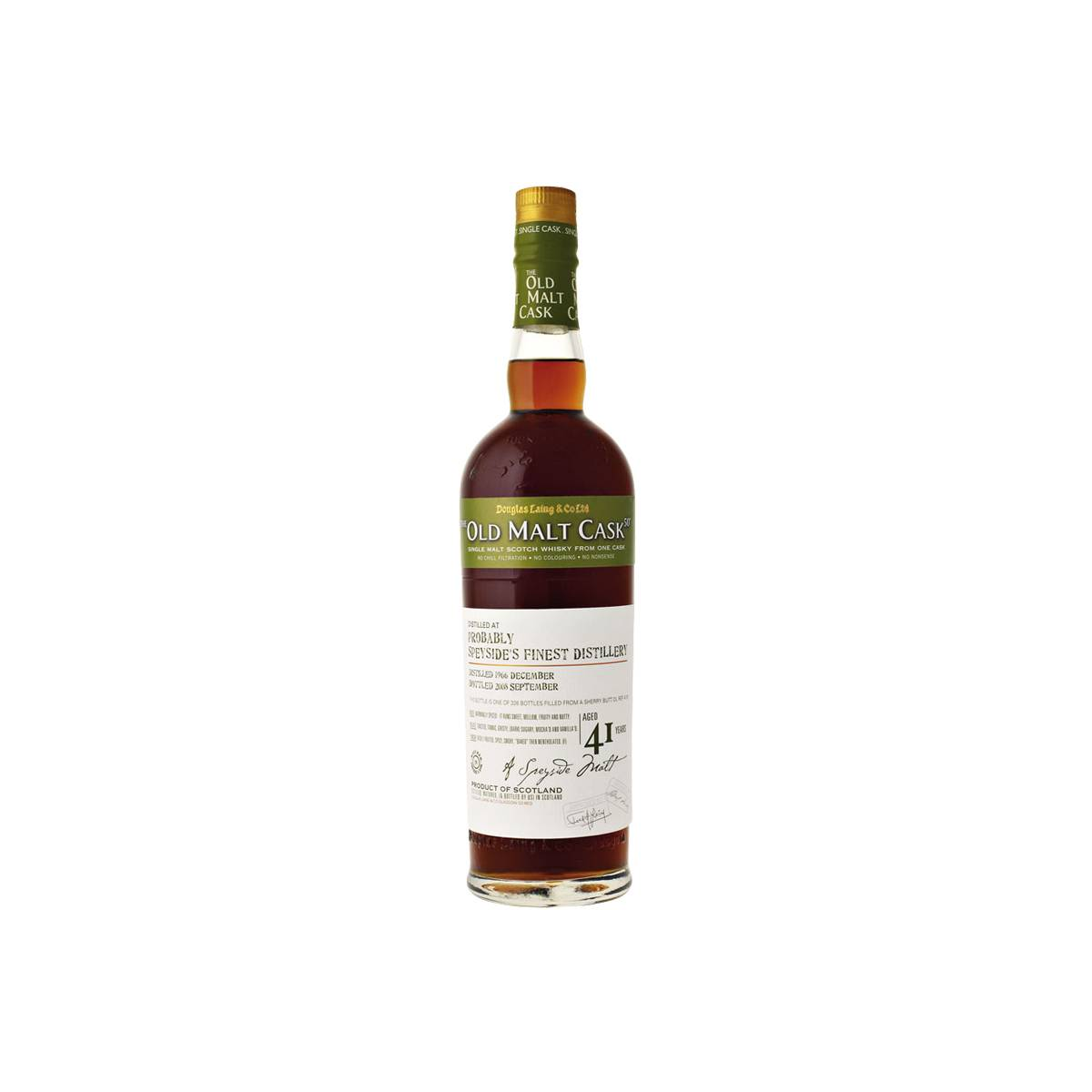 Douglas Laing Old Malt Cask 1966 41 Years Single Malt Whisky