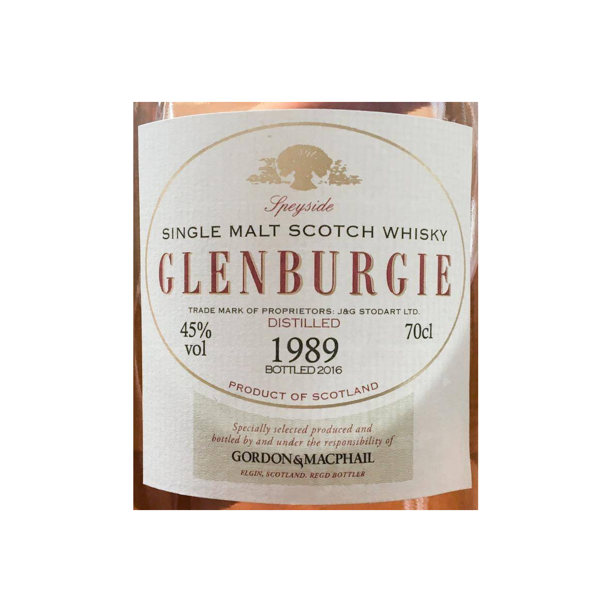 Glenburgie Single Cask 1989 27 Years Single Malt Whisky 2