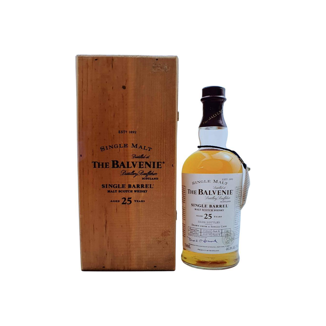 The Balvenie Single Cask 1978 25 Years Single Malt Whisky