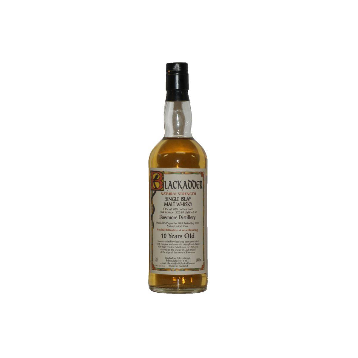 Bowmore 1989 10 Years Single Malt Whisky