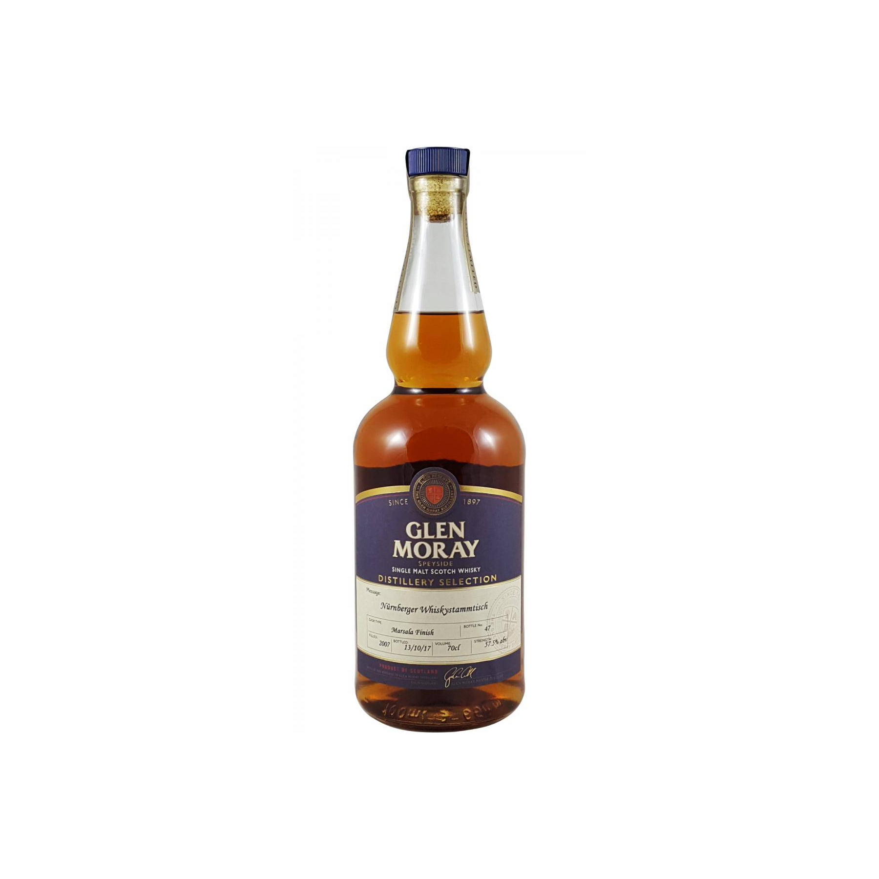 Glen Moray 2007 10 Years Single Malt Whisky
