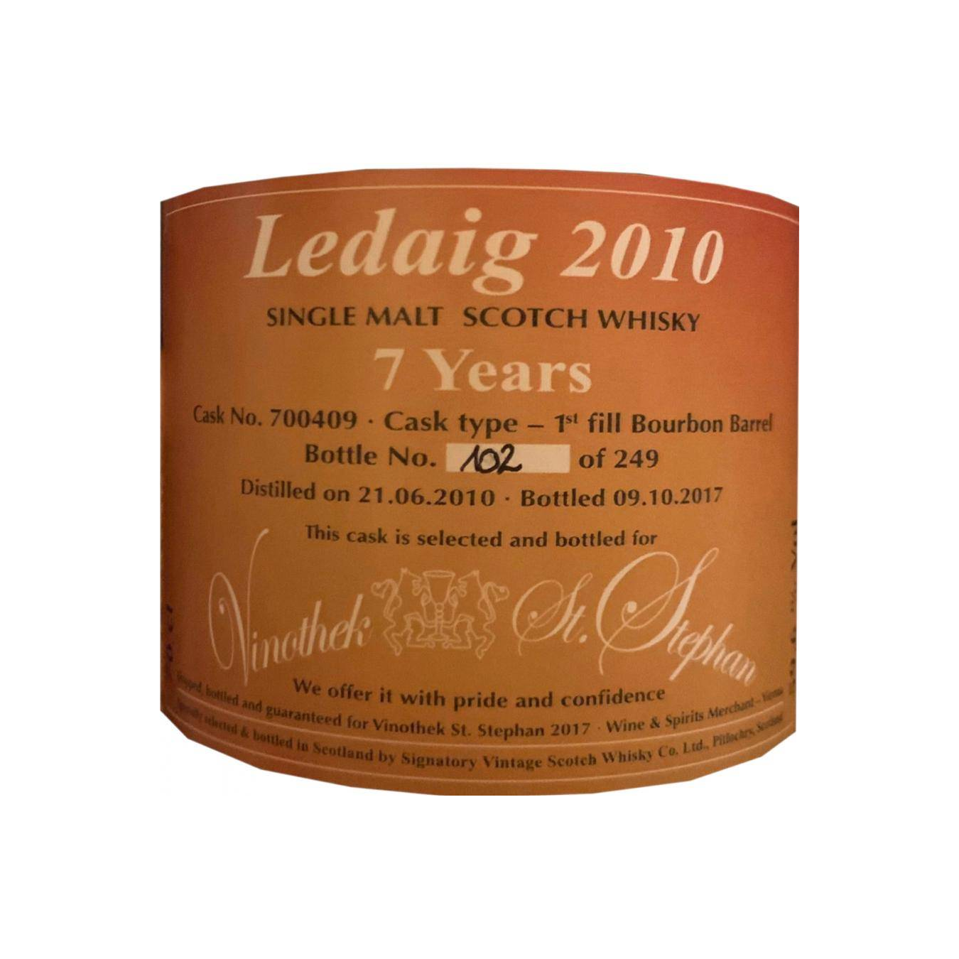 Tobermory 2010 7 Years Single Malt Whisky 2