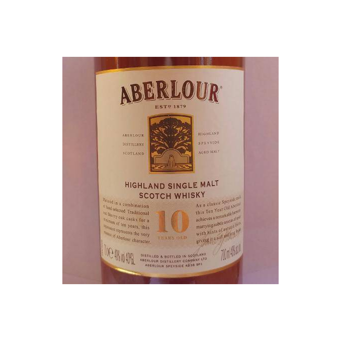 Aberlour 10 Years Single Malt Whisky 2