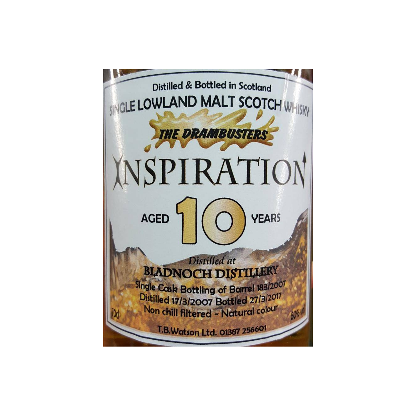 Bladnoch 2007 10 Years Single Malt Whisky