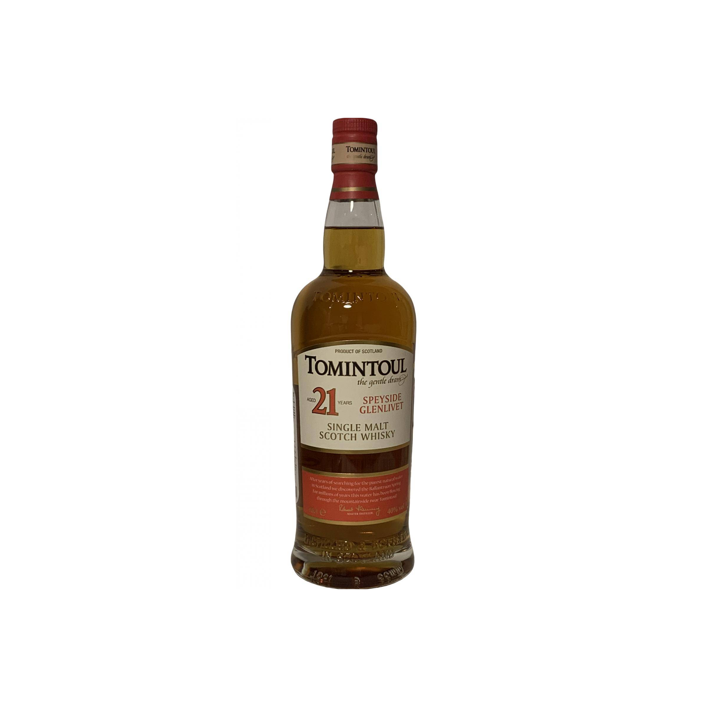 Tomintoul 21 Years Single Malt Whisky