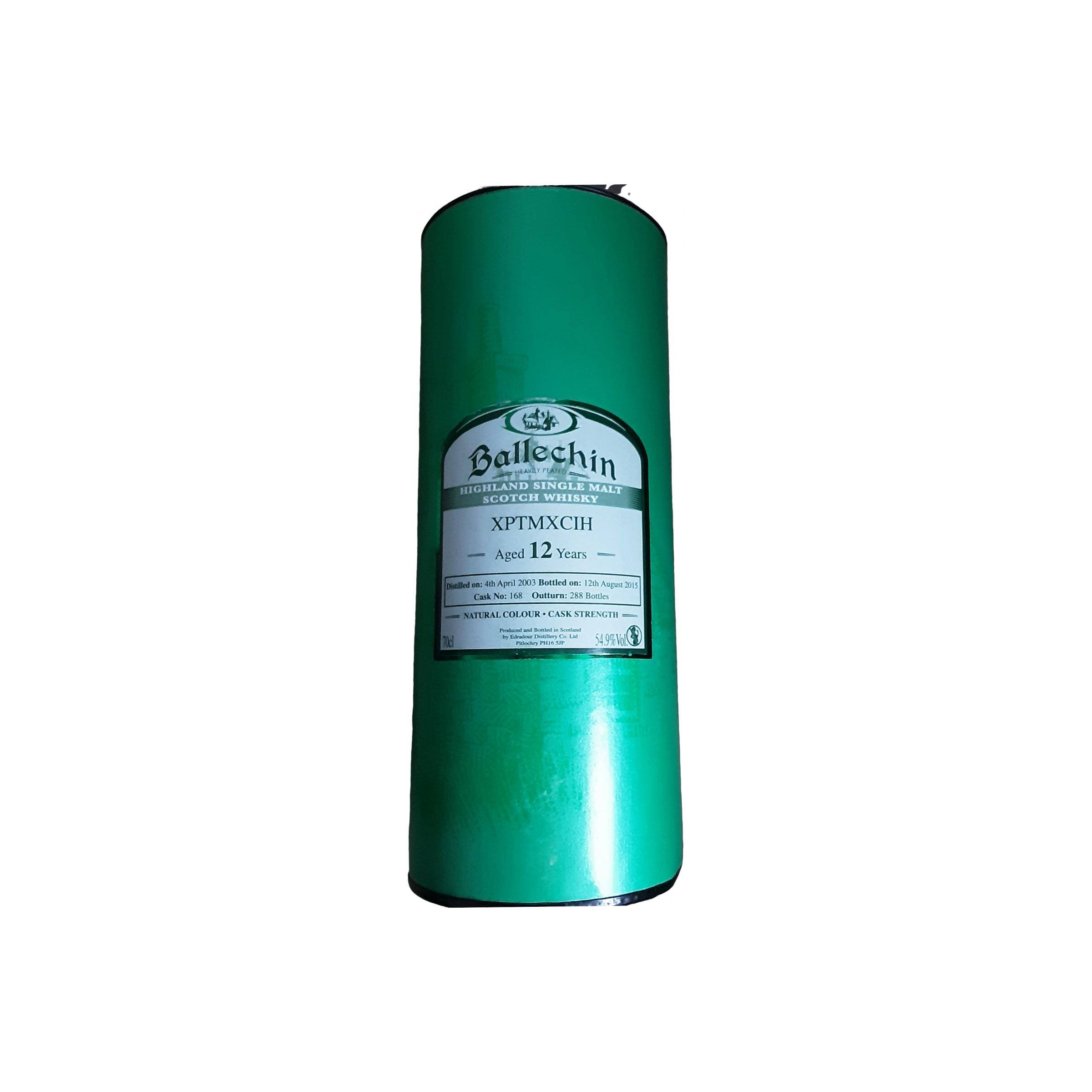 Ballechin 2003 12 Years Single Malt Whisky 2