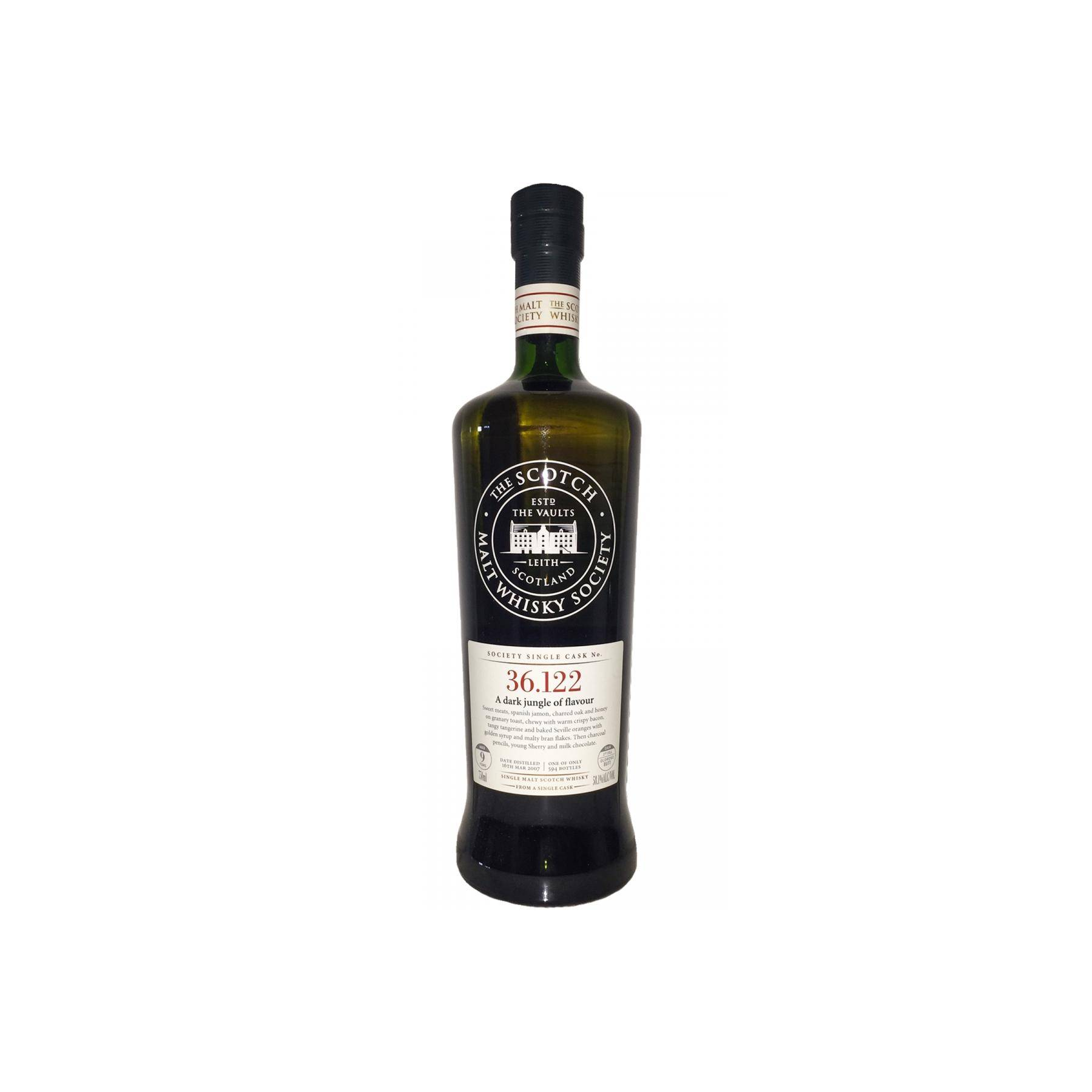 The Scotch Malt Whisky Society 2007 9 Years Single Malt Whisky