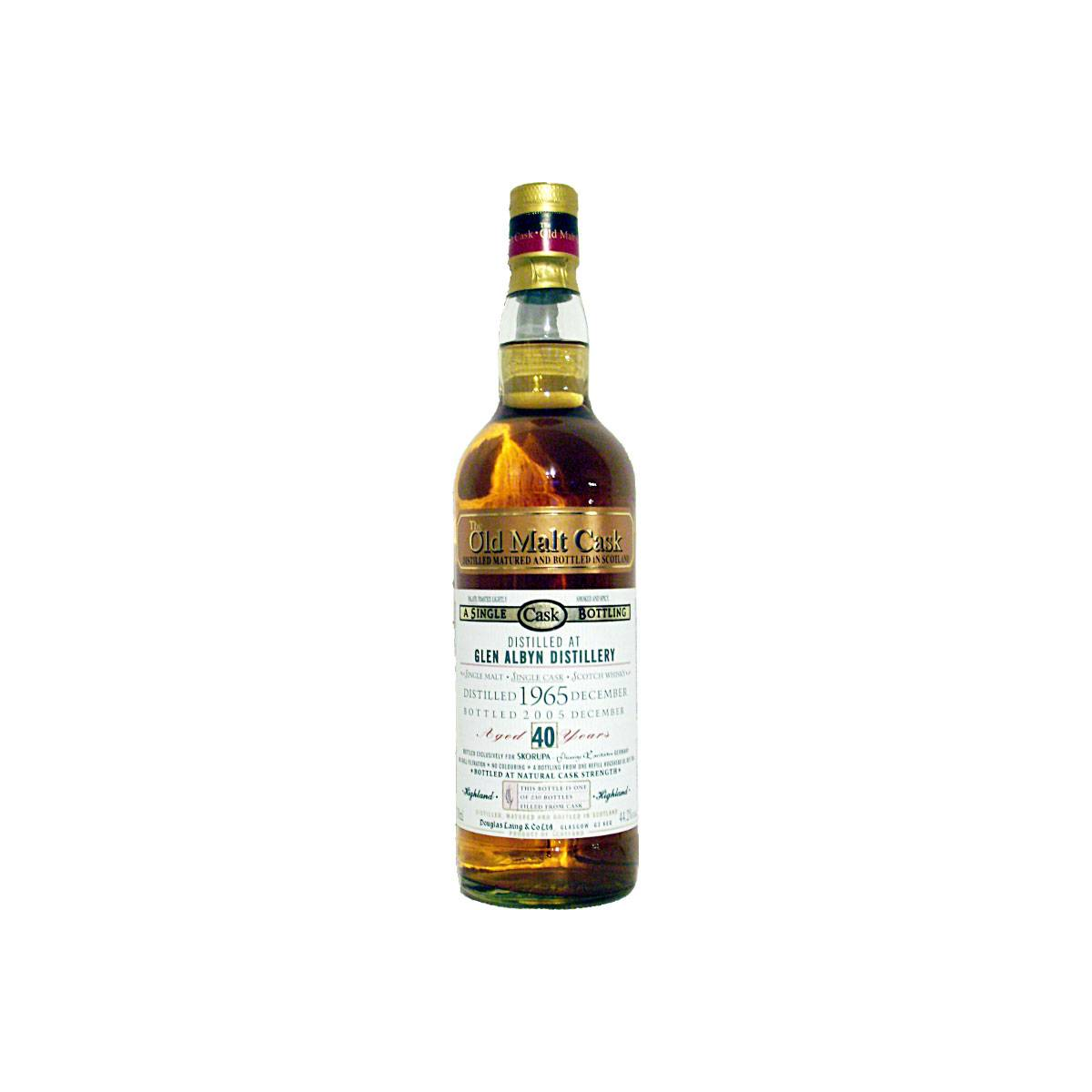 The Scotch Malt Whisky Society Old Malt Cask 1965 40 Years Single Malt Whisky