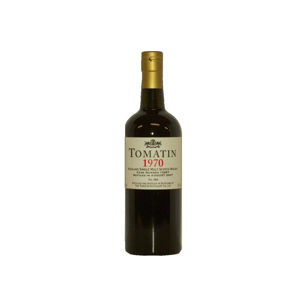 Tomatin Individual Cask Bottling 1970 37 Years Single Malt Whisky