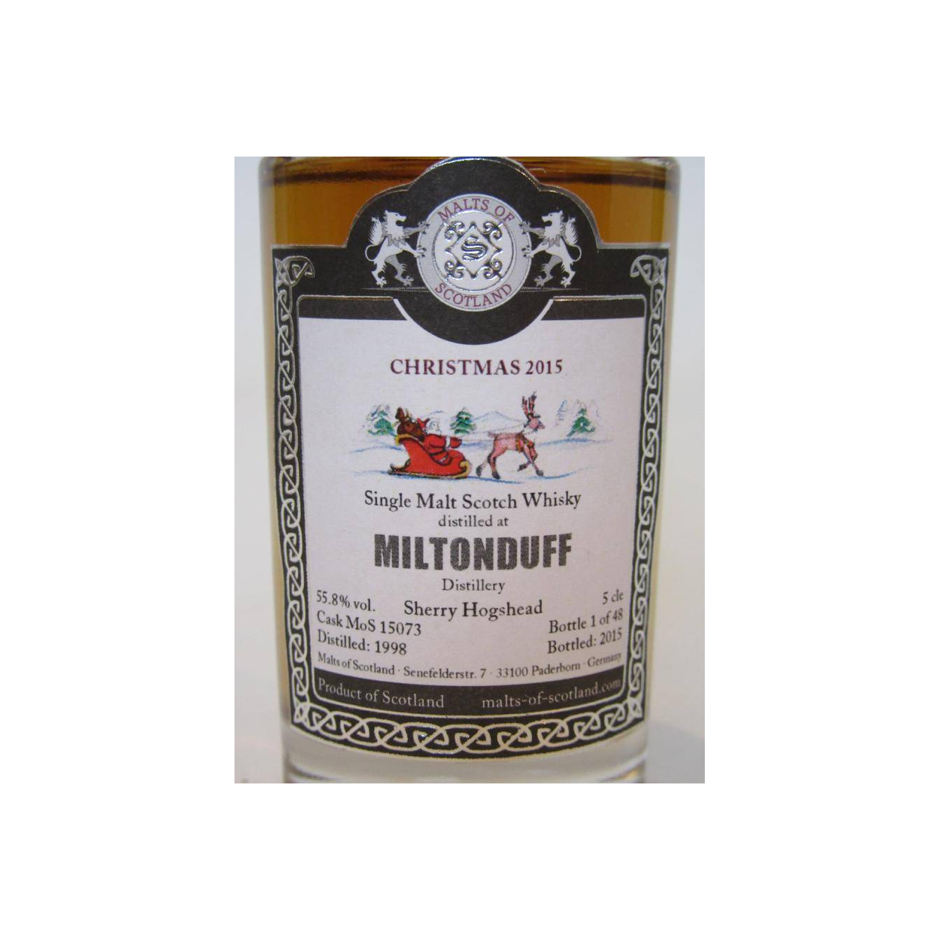 Miltonduff 1998 17 Years Single Malt Whisky 2