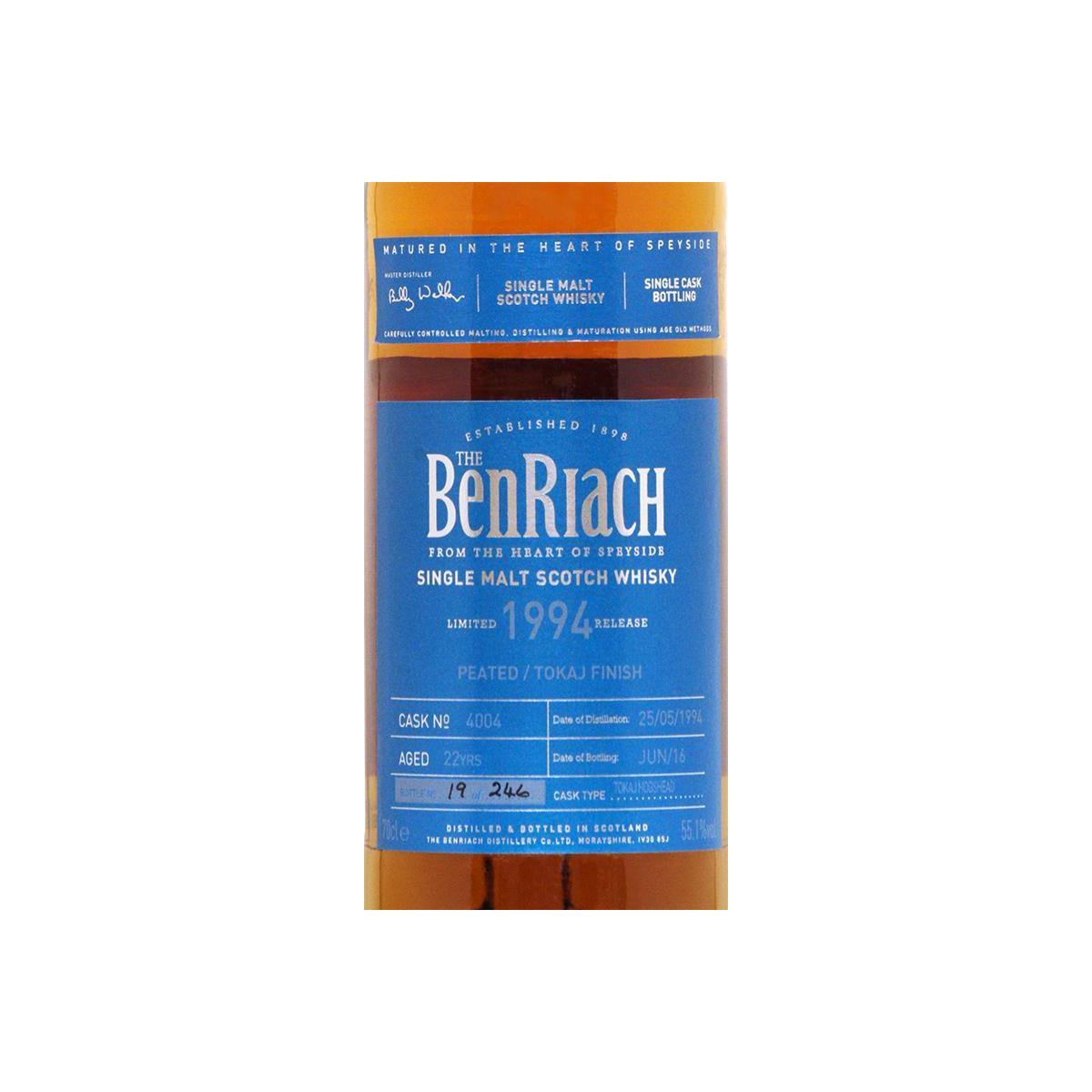 BenRiach 1994 22 Years Single Malt Whisky 2