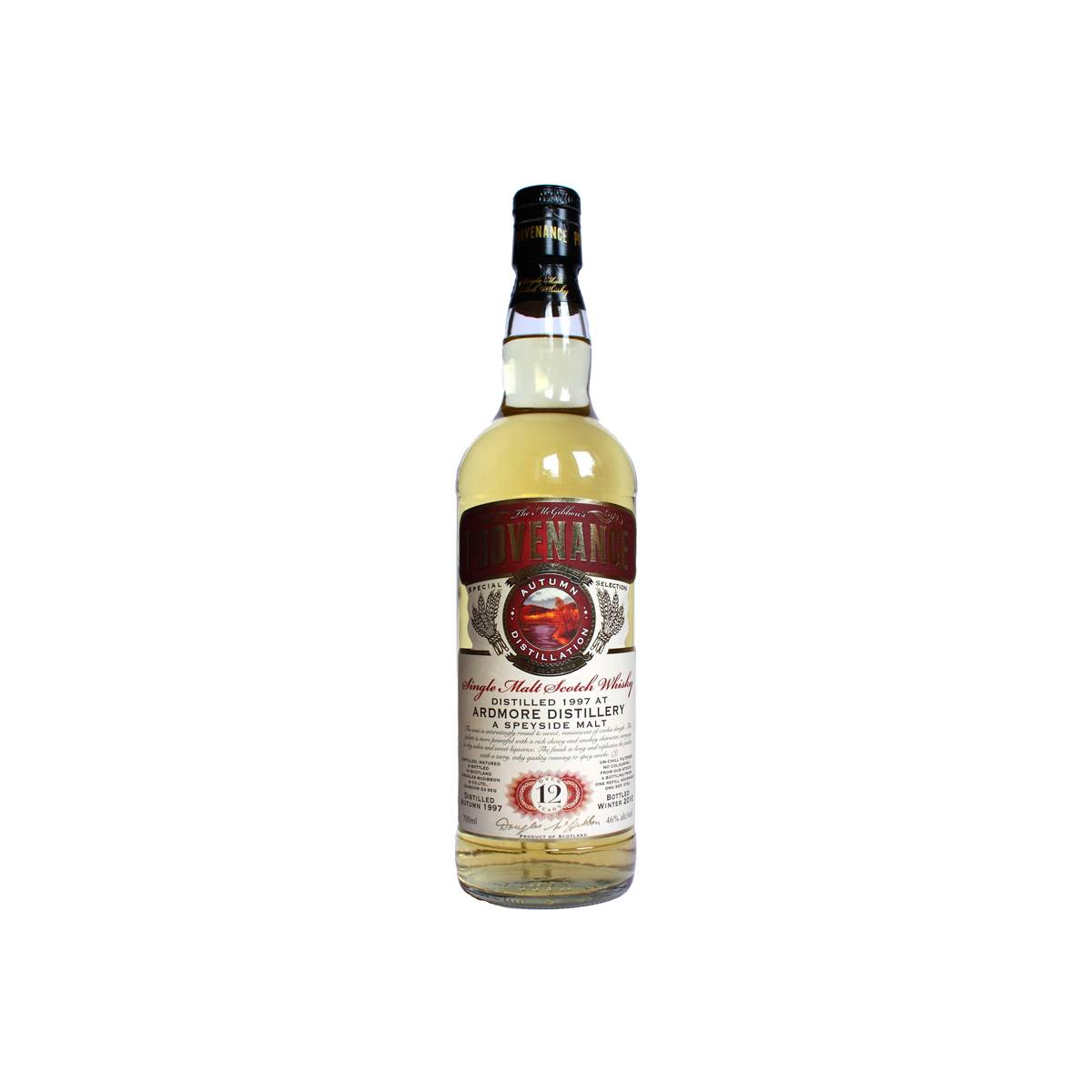 Ardmore McGibbon's Provenance 1997 12 Years Single Malt Whisky
