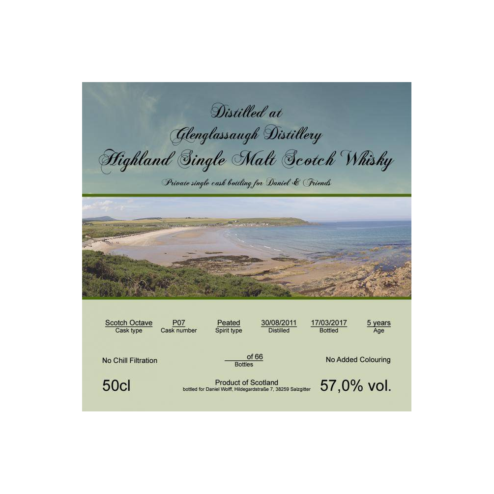 Glenglassaugh 2011 5 Years Single Malt Whisky