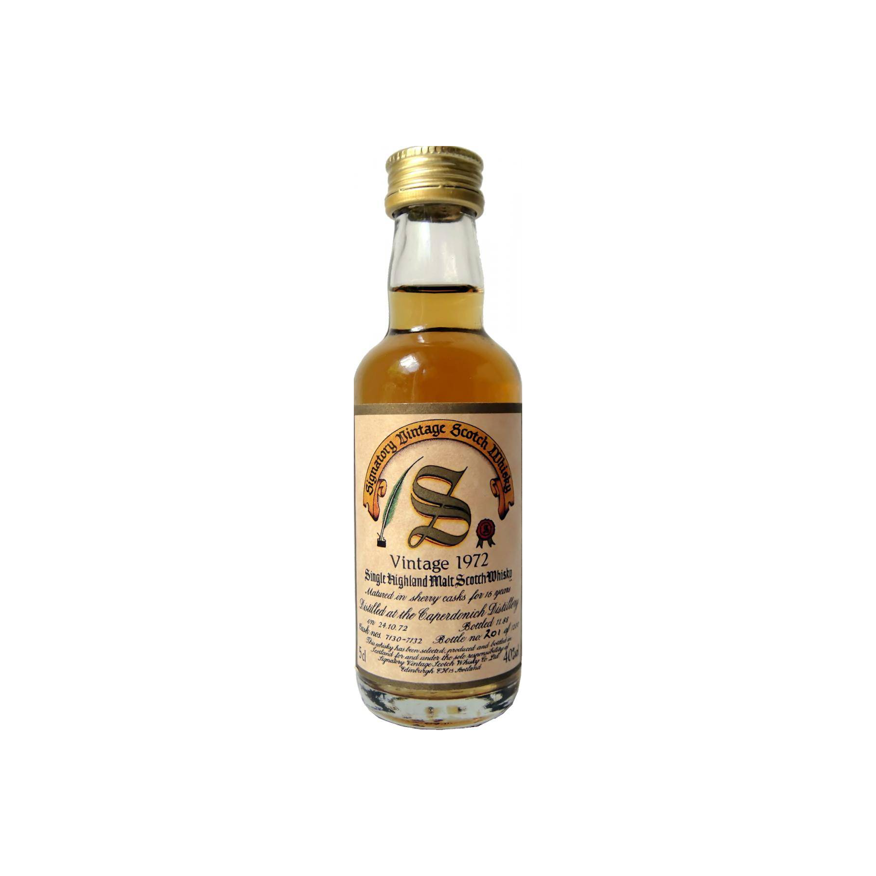 Caperdonich 1972 16 Years Single Malt Whisky 2