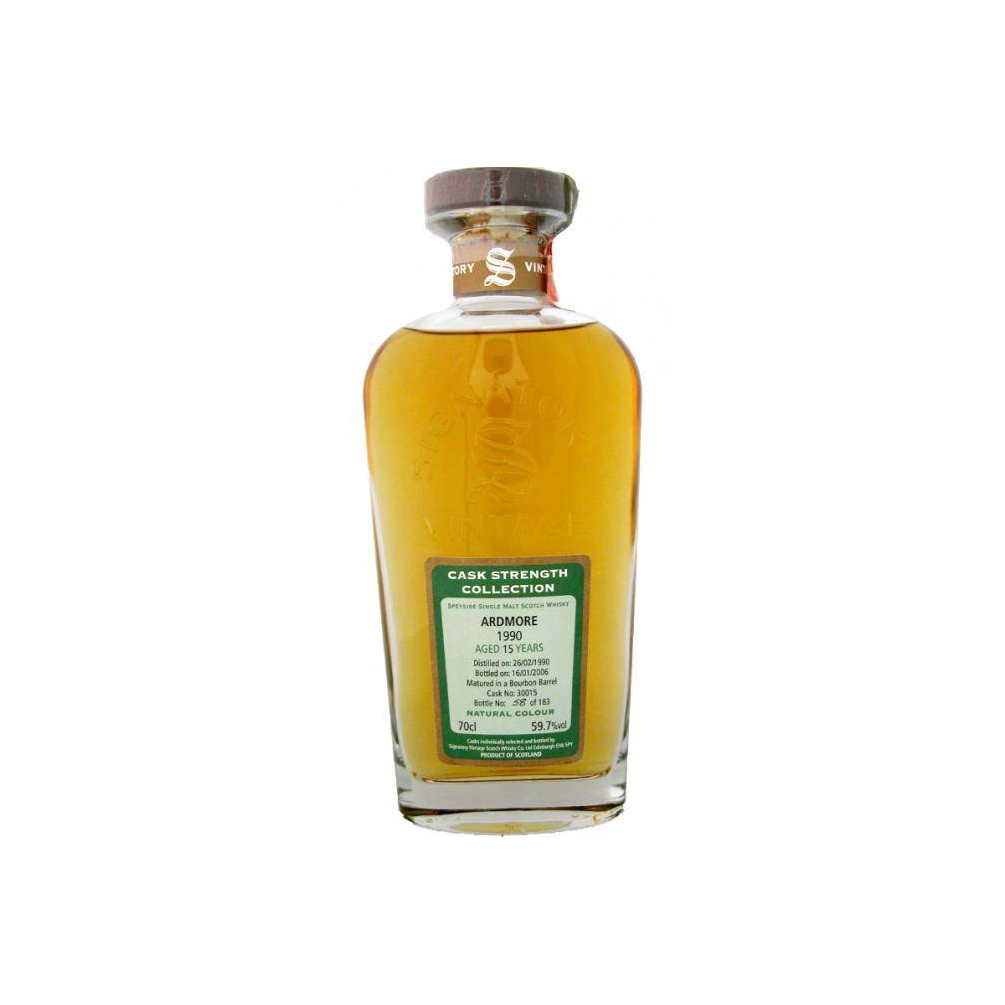 Ardmore Cask Strength Collection 1990 15 Years Single Malt Whisky