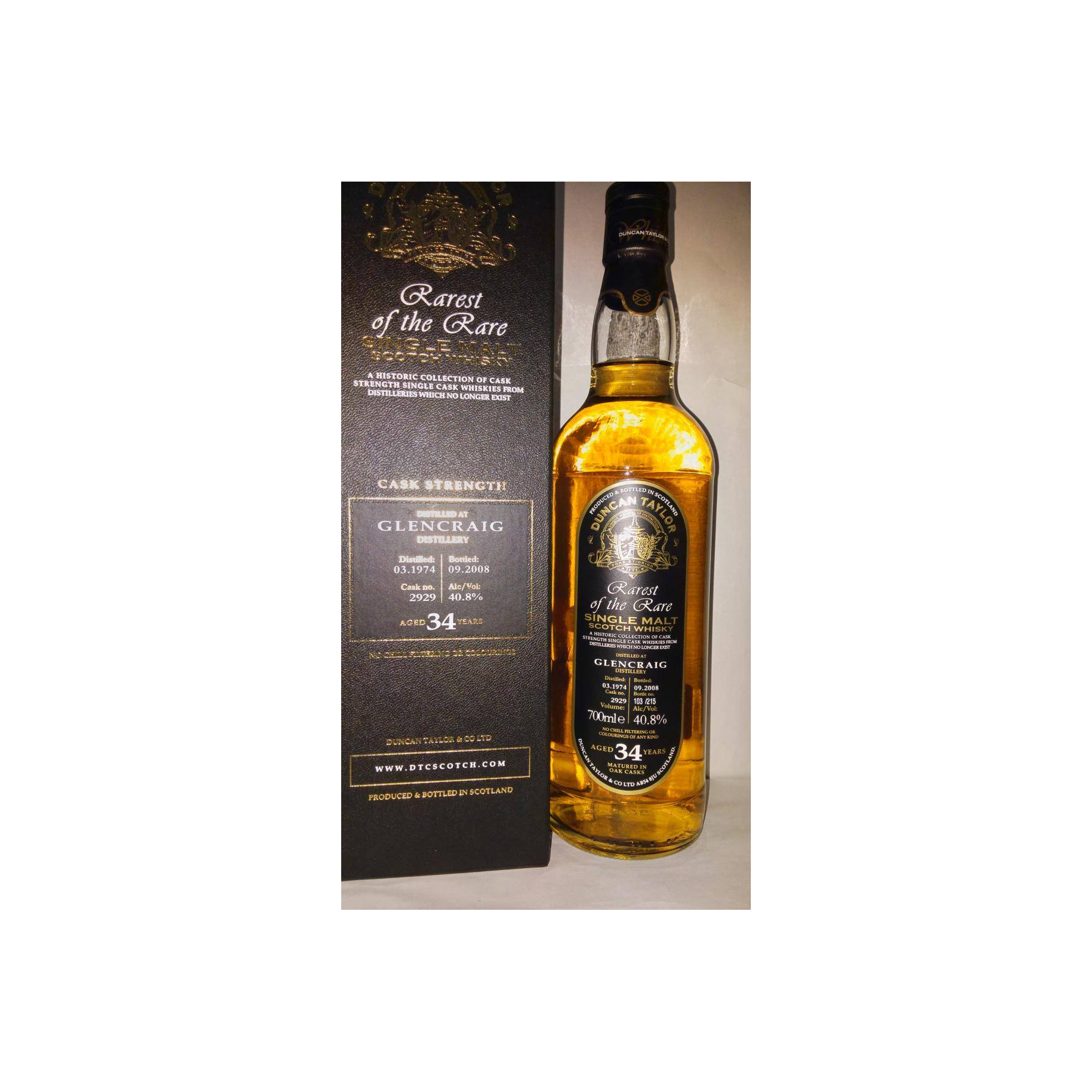 Glenburgie 1974 34 Years Single Malt Whisky