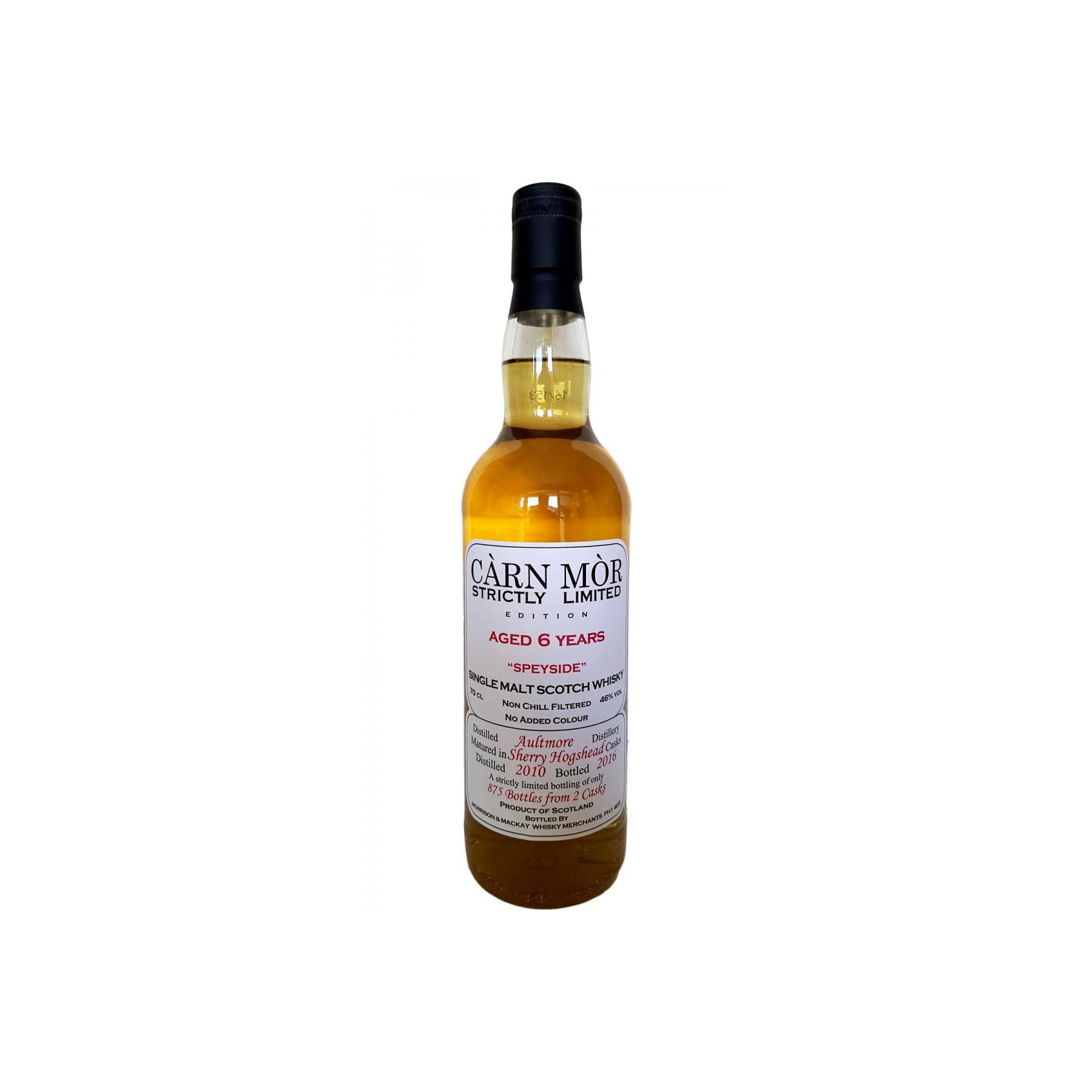 Aultmore 2010 6 Years Single Malt Whisky