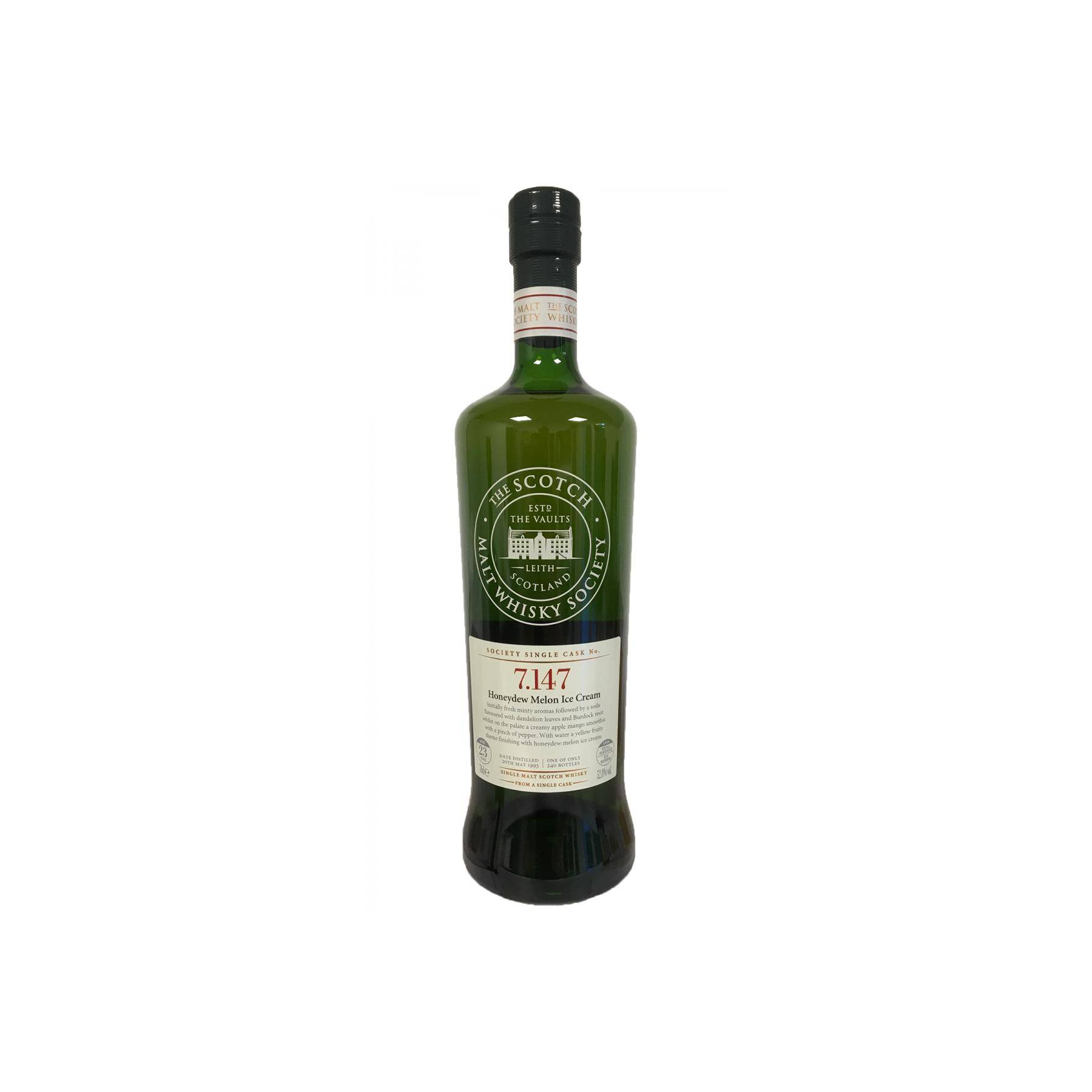 The Scotch Malt Whisky Society 1993 23 Years Single Malt Whisky