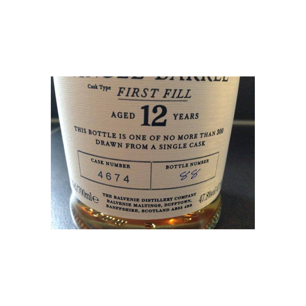 The Balvenie Single Cask 12 Years Single Malt Whisky 3