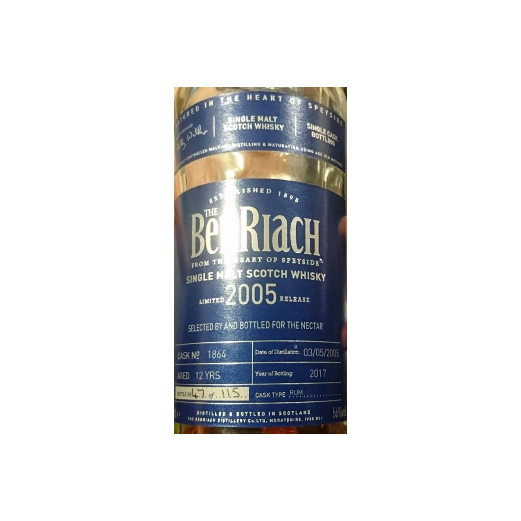 BenRiach 2005 12 Years Single Malt Whisky 2