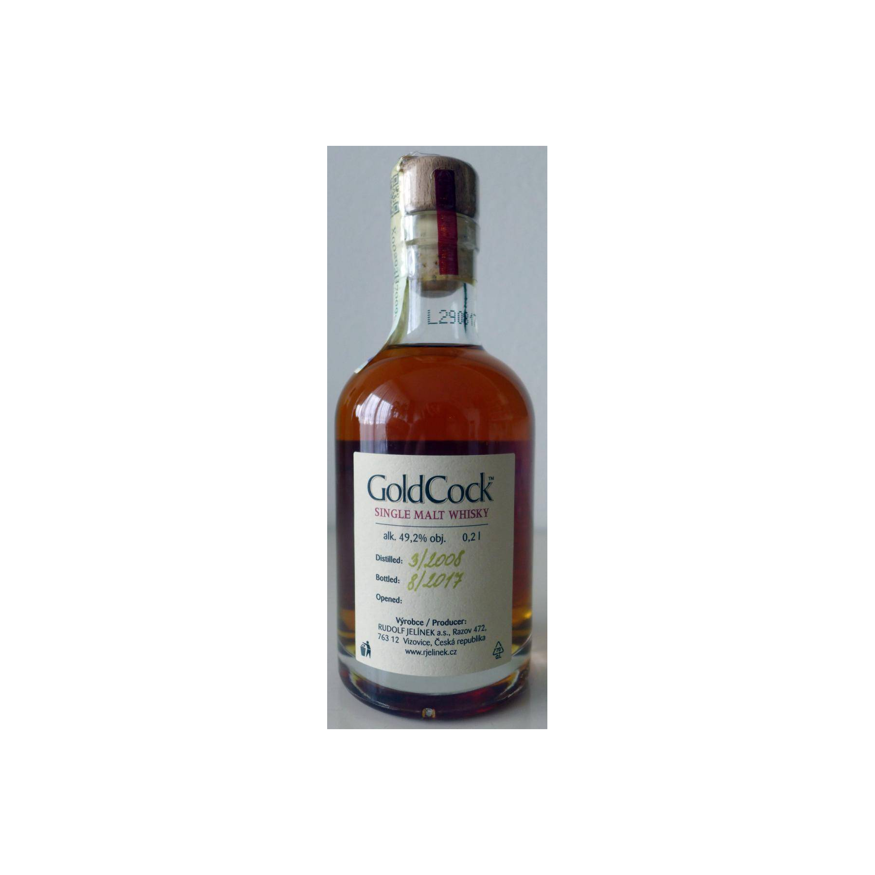 Gold Cock 2008 9 Years Single Malt Whisky 3