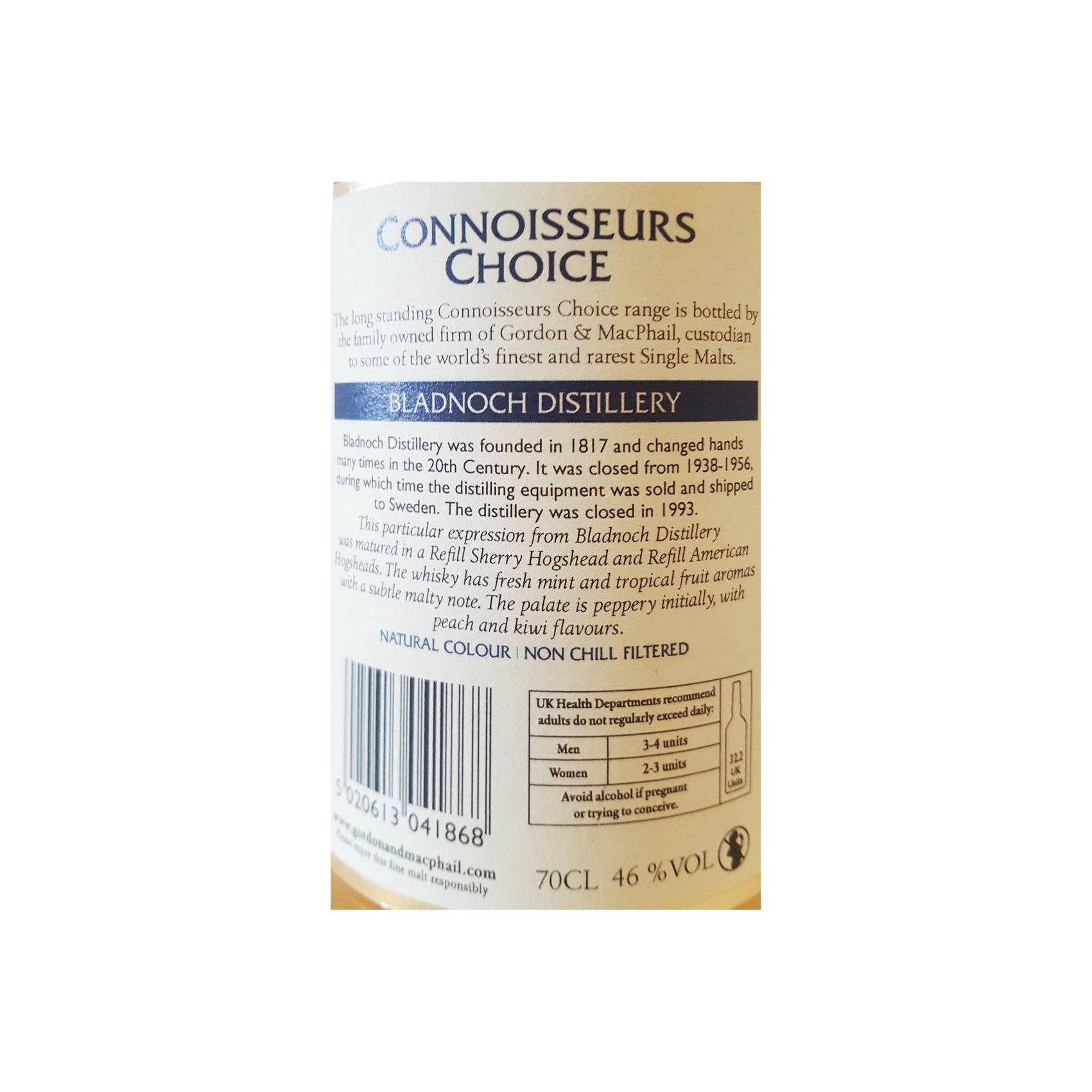 Bladnoch Connoisseurs Choice 1993 23 Years Single Malt Whisky 3