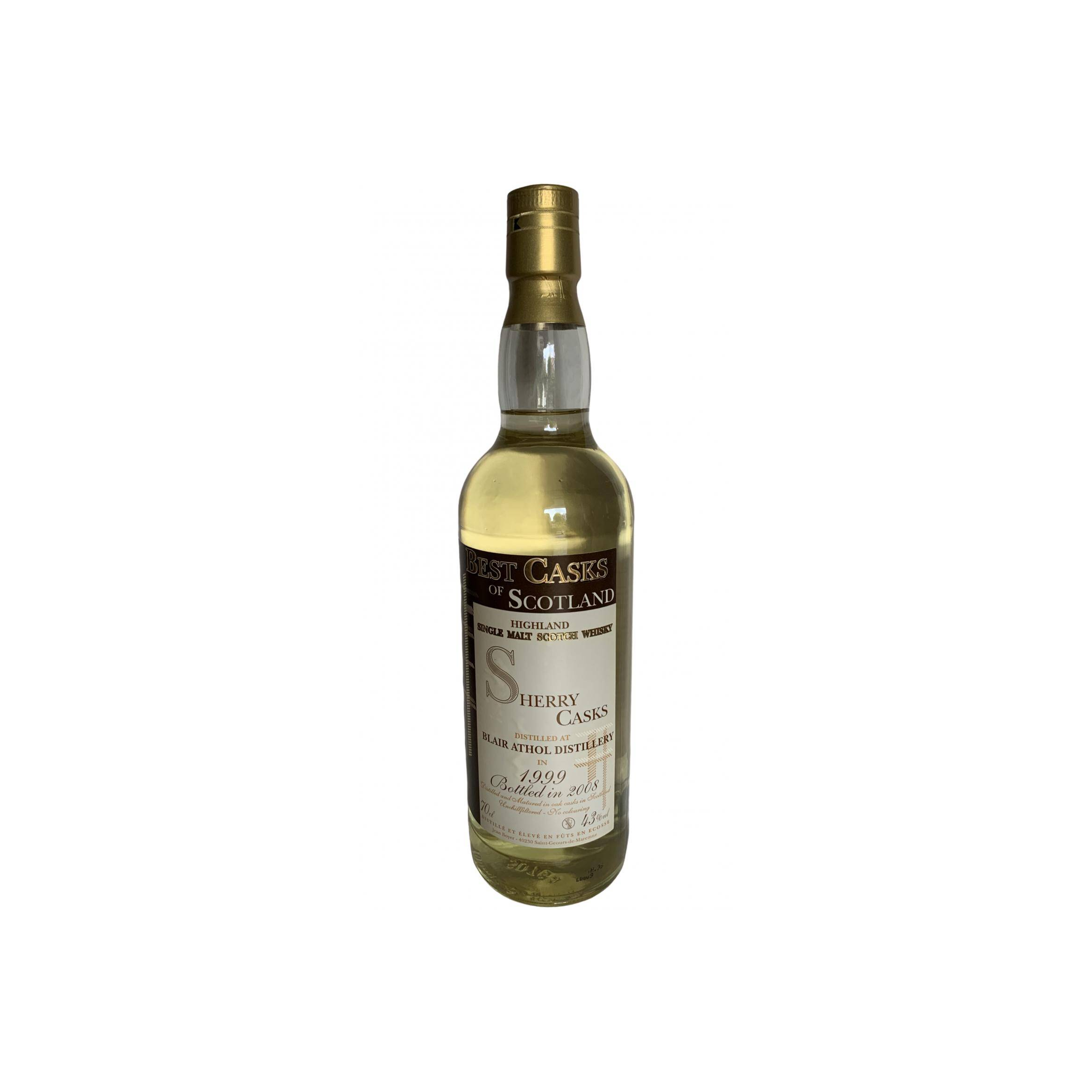Blair Athol 1999 9 Years Single Malt Whisky