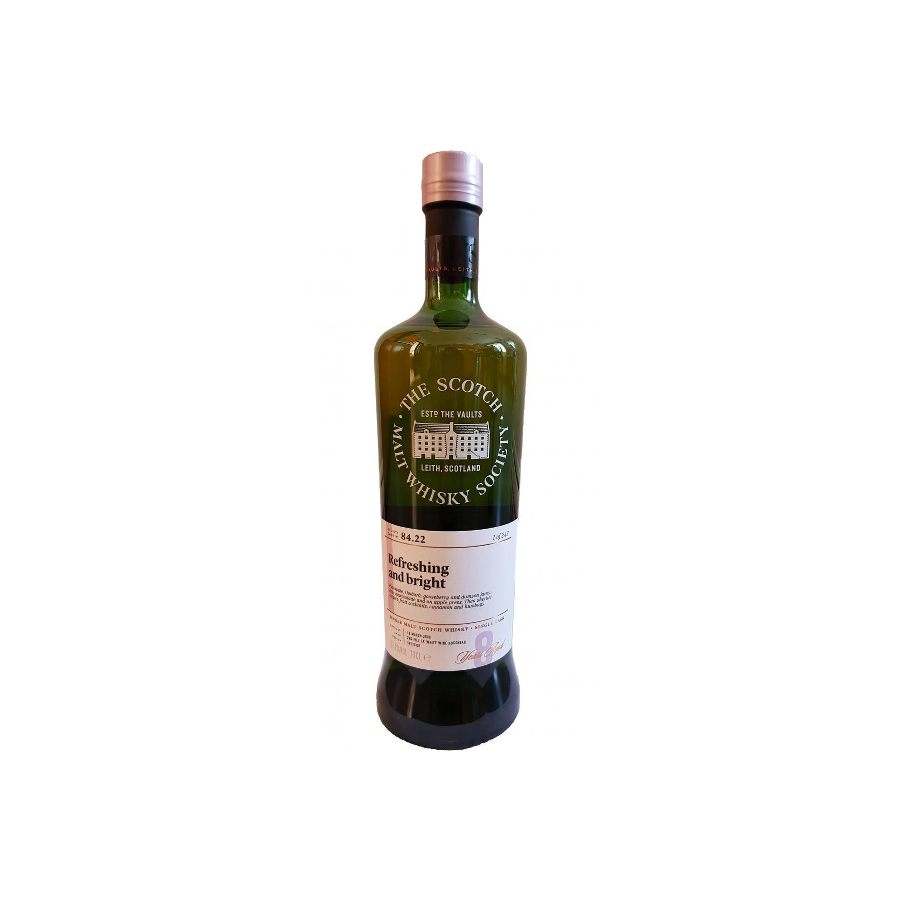 The Scotch Malt Whisky Society 2008 8 Years Single Malt Whisky