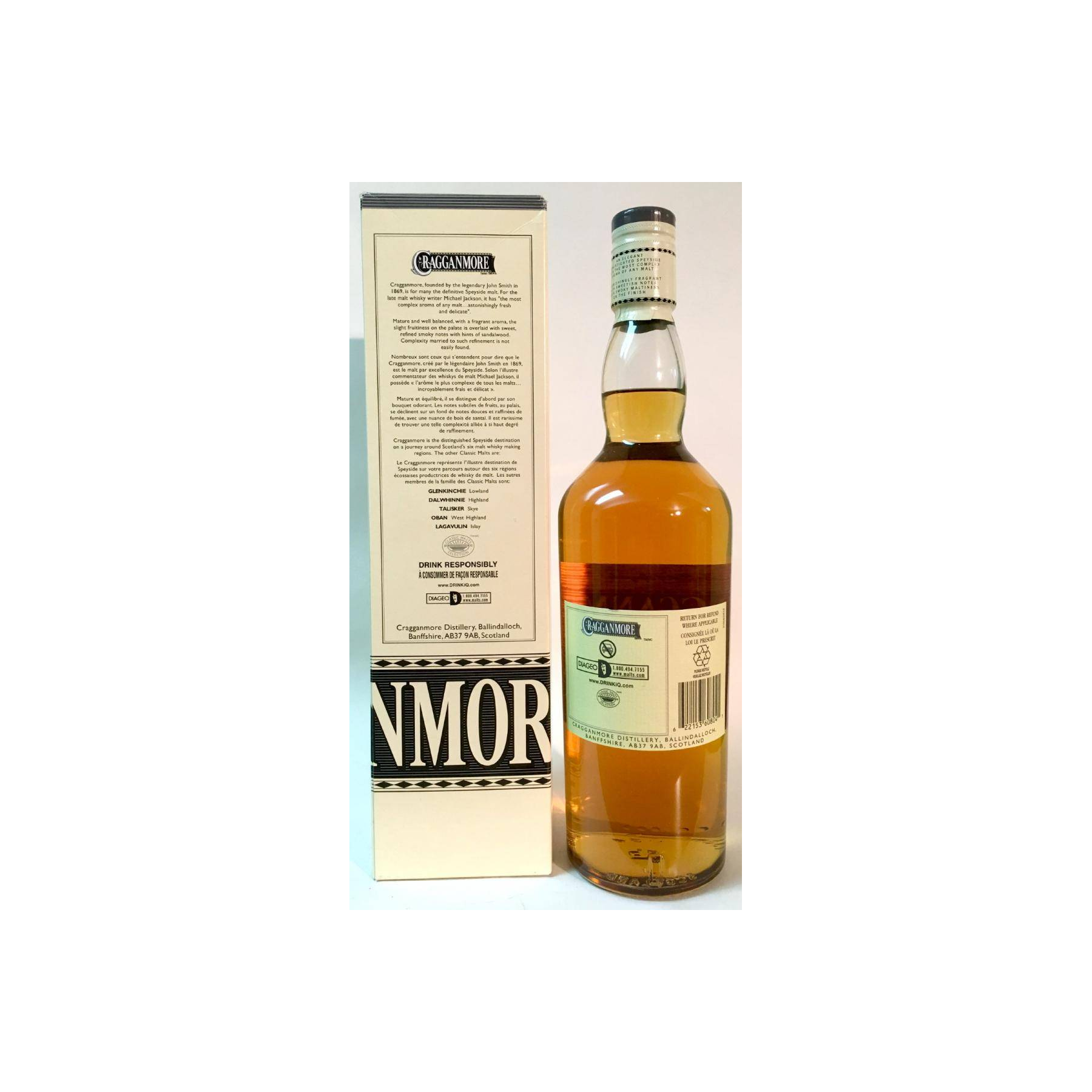 Cragganmore 12 Years Single Malt Whisky 3