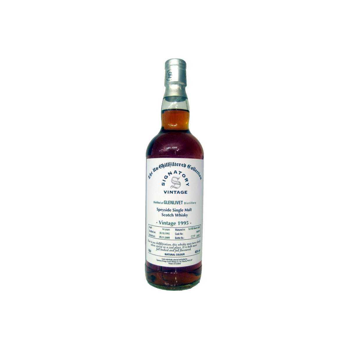 The Glenlivet The Un-Chillfiltered Collection 1995 14 Years Single Malt Whisky