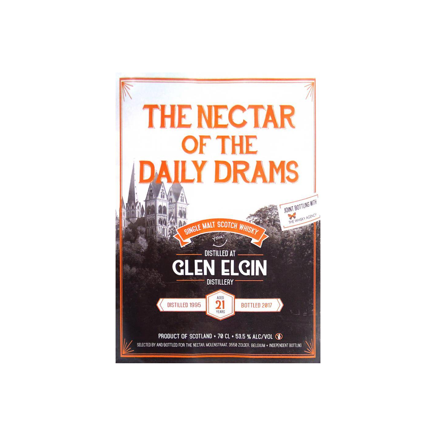 Glen Elgin 1995 21 Years Single Malt Whisky 2