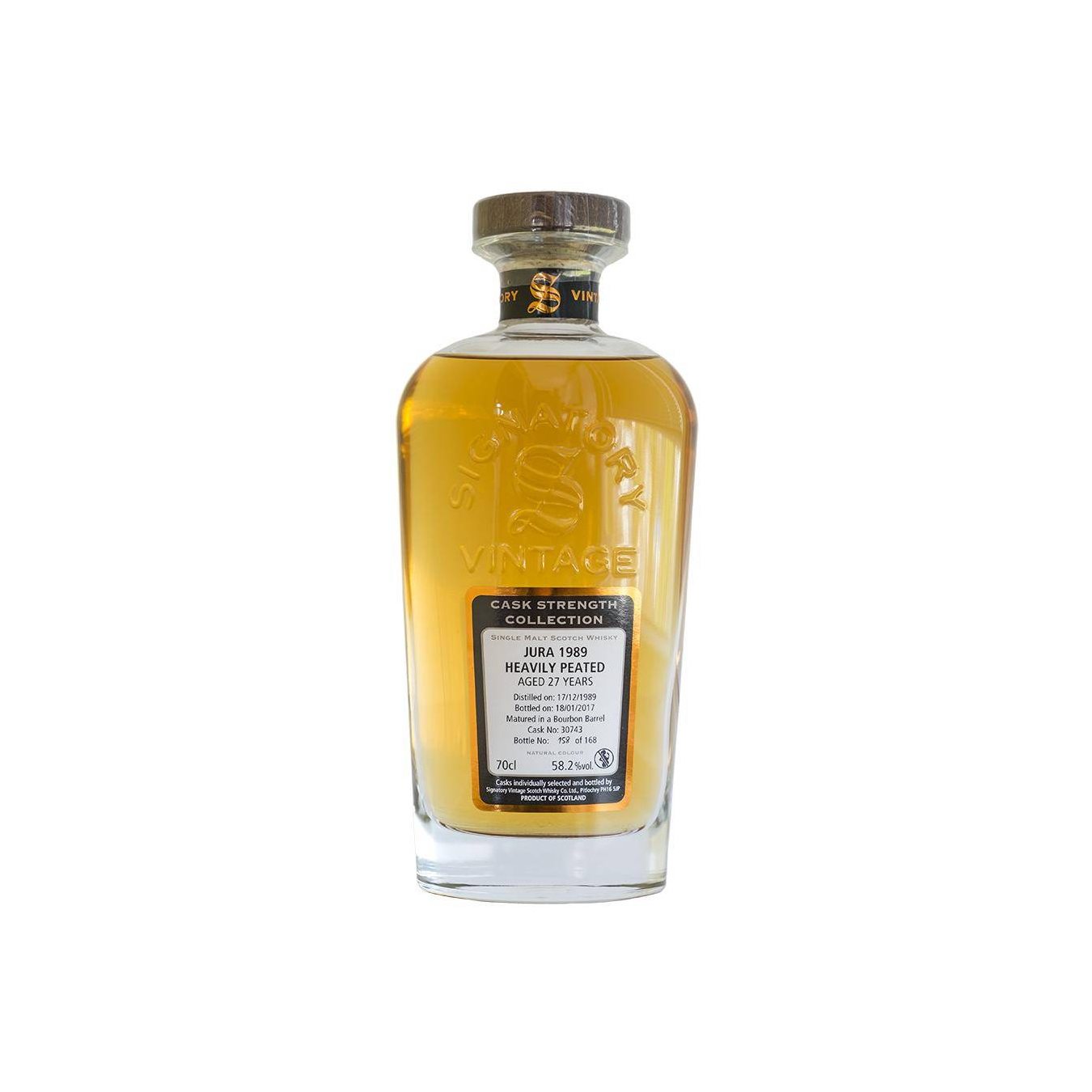 Jura Cask Strength Collection 1989 27 Years Single Malt Whisky