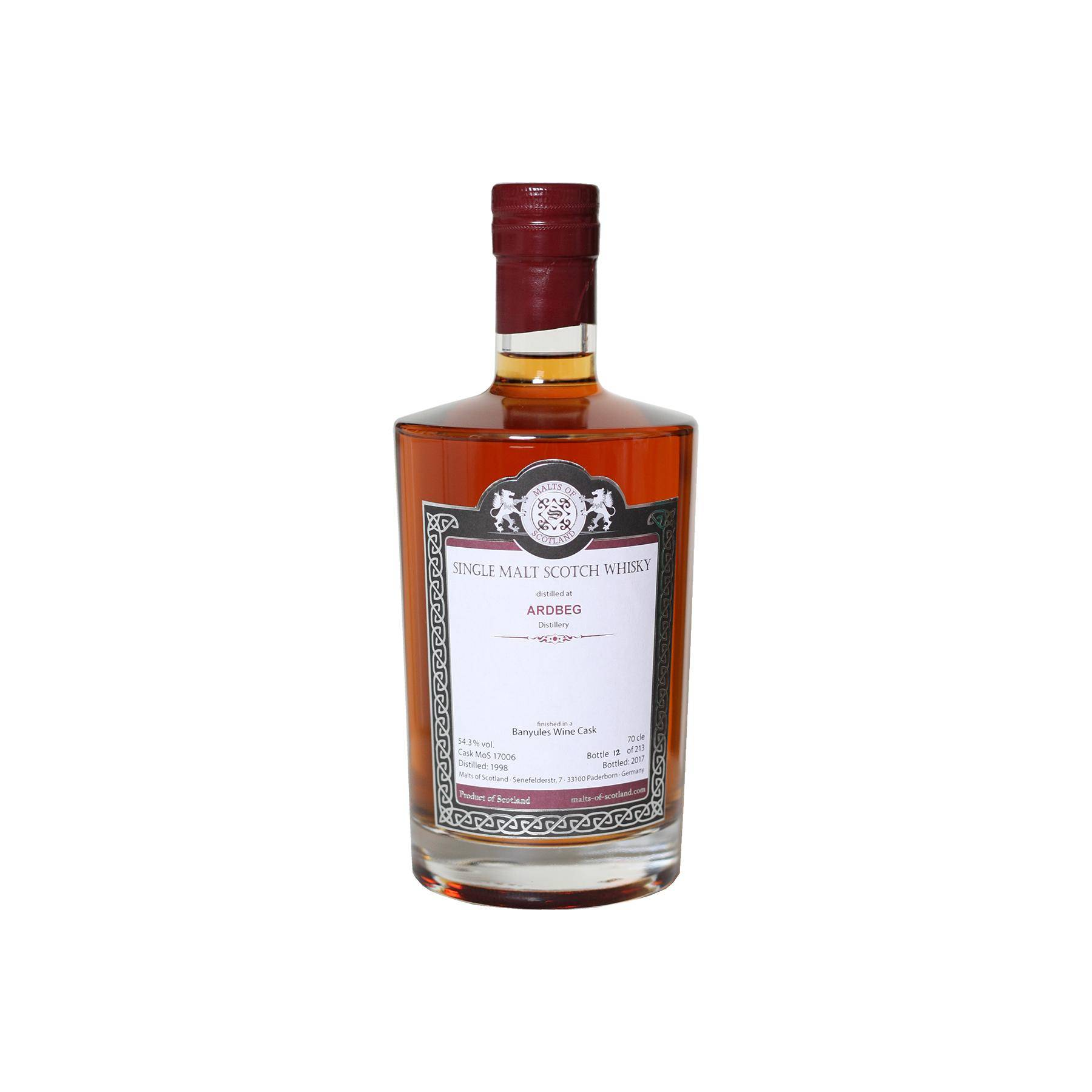 Ardbeg 1998 19 Years Single Malt Whisky