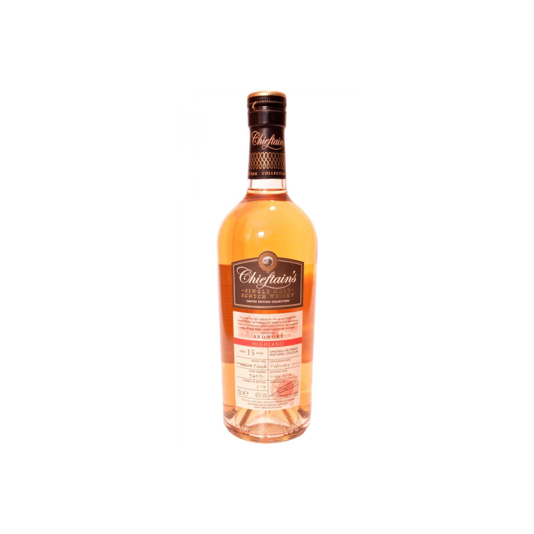 Ardmore 2002 15 Years Single Malt Whisky