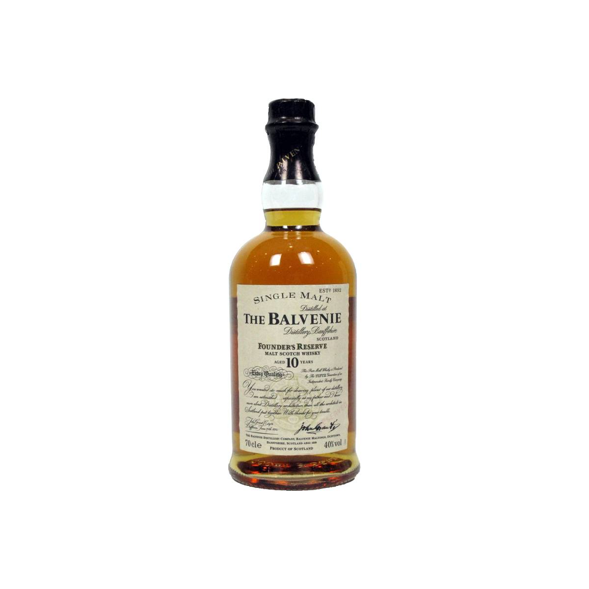 The Balvenie 10 Years Single Malt Whisky