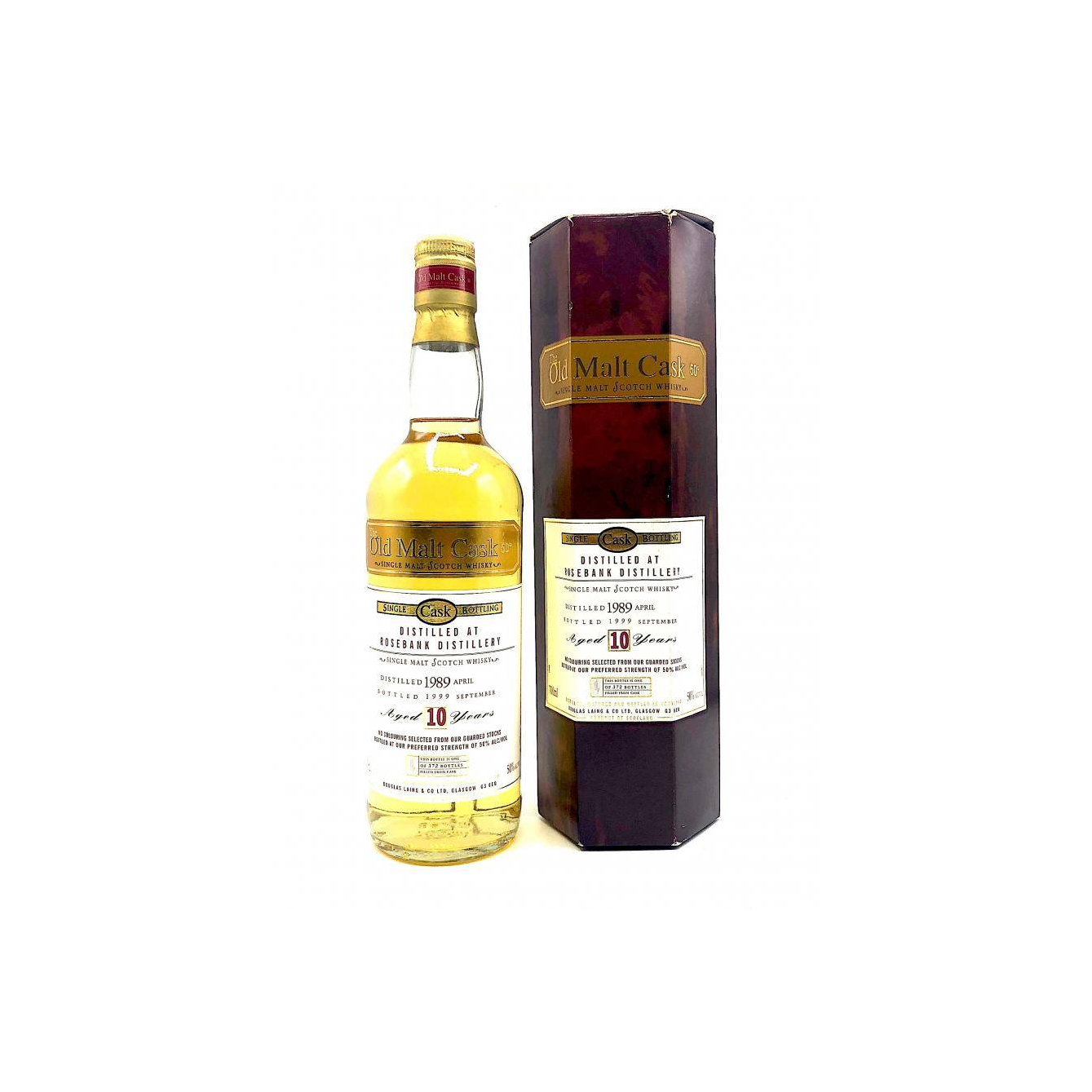 Rosebank Old Malt Cask 1989 10 Years Single Malt Whisky