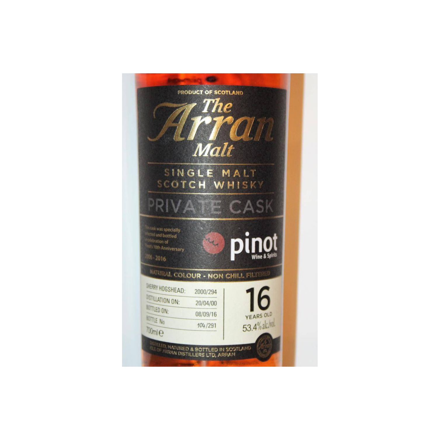 Arran Private Cask 2000 16 Years Single Malt Whisky 2