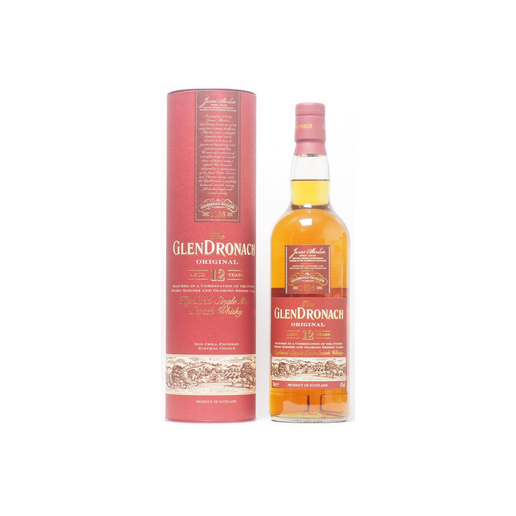 GlenDronach 12 Years Single Malt Whisky 3