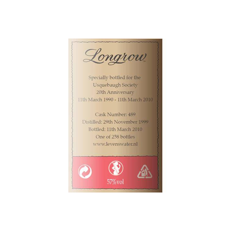 Longrow 1999 10 Years Single Malt Whisky 2