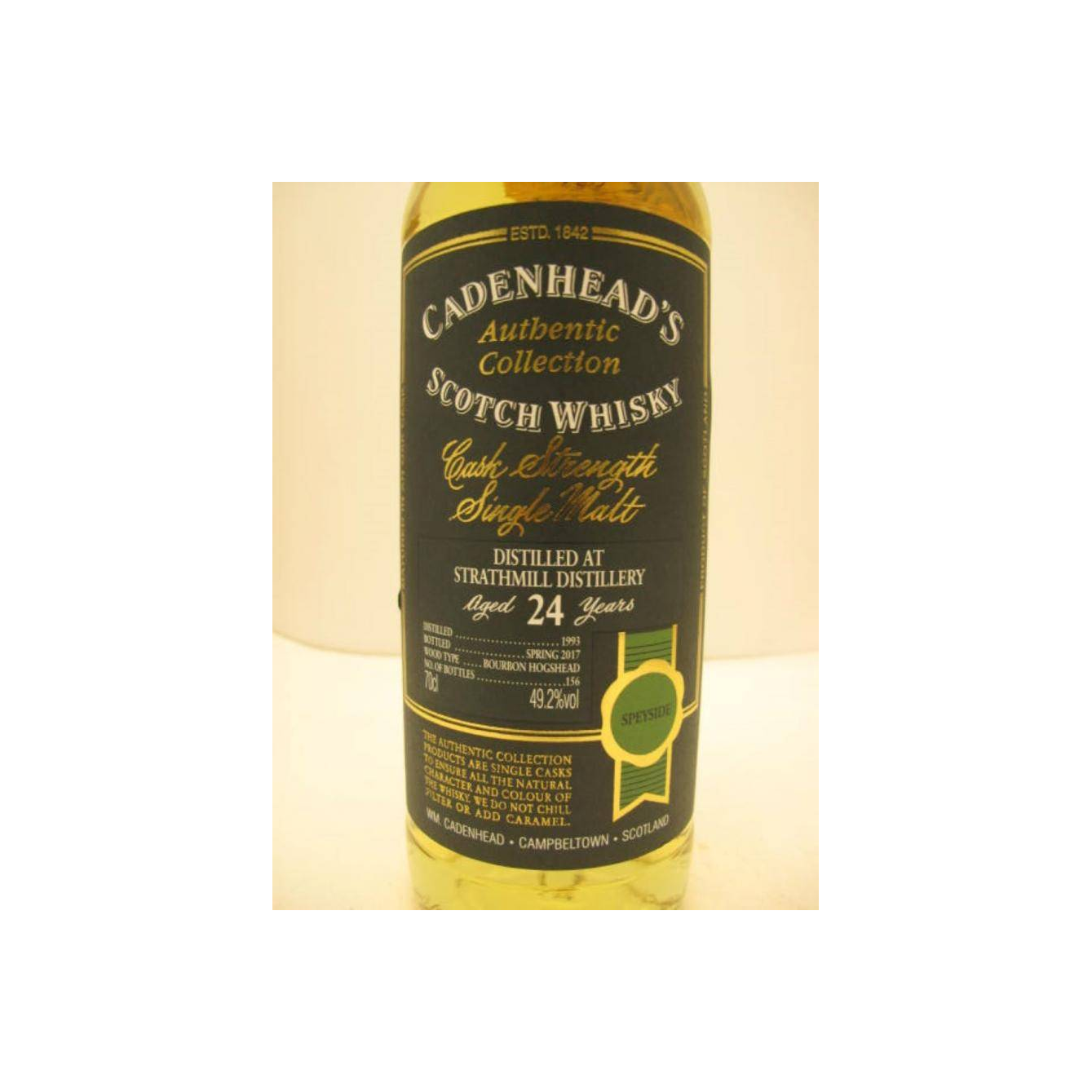 Strathmill Authentic Collection 1993 24 Years Single Malt Whisky 3