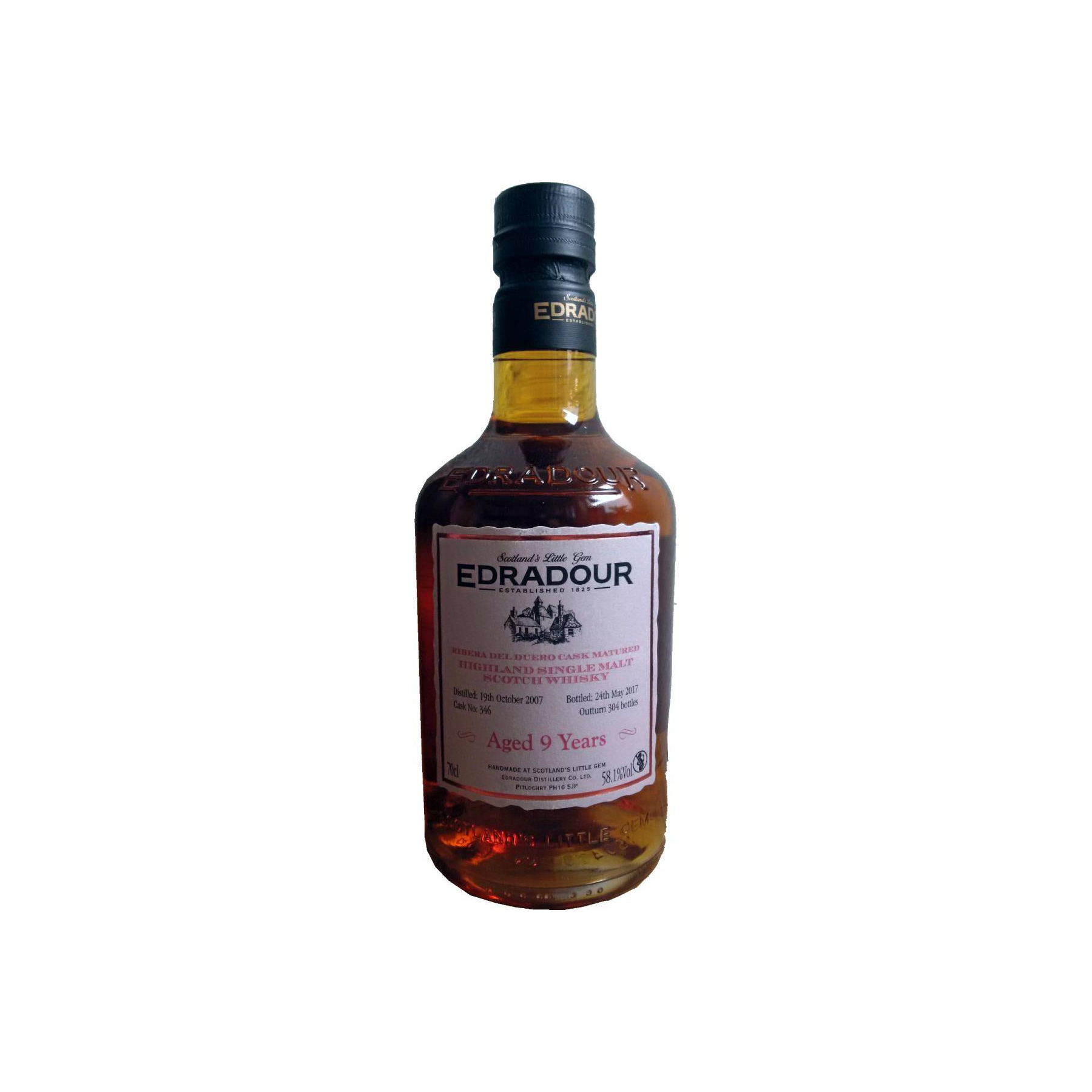 Edradour 2007 9 Years Single Malt Whisky