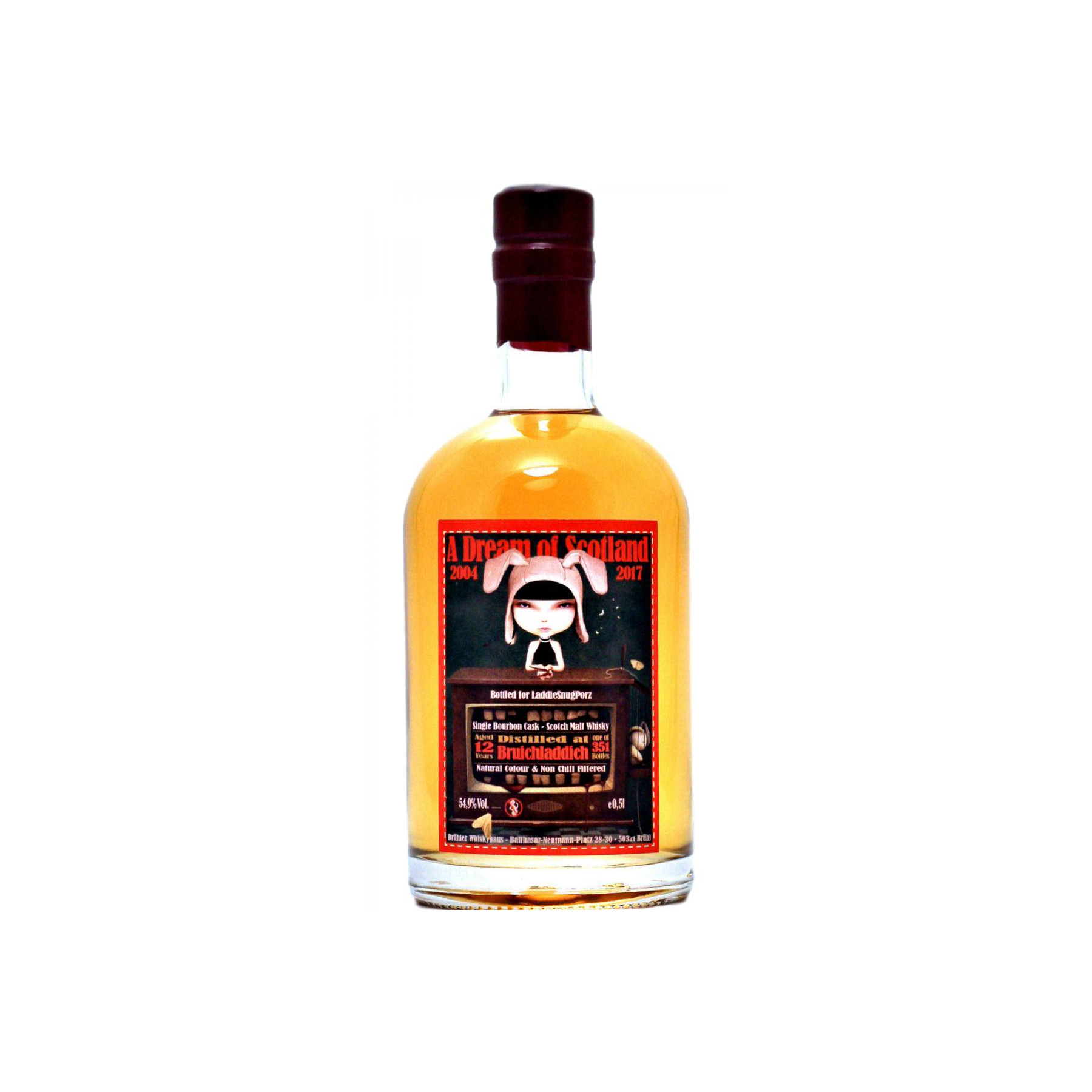 Bruichladdich 2004 12 Years Single Malt Whisky