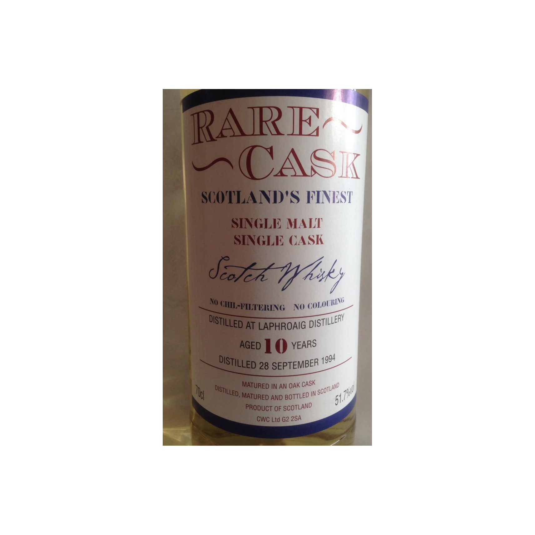 Laphroaig 1994 10 Years Single Malt Whisky 3