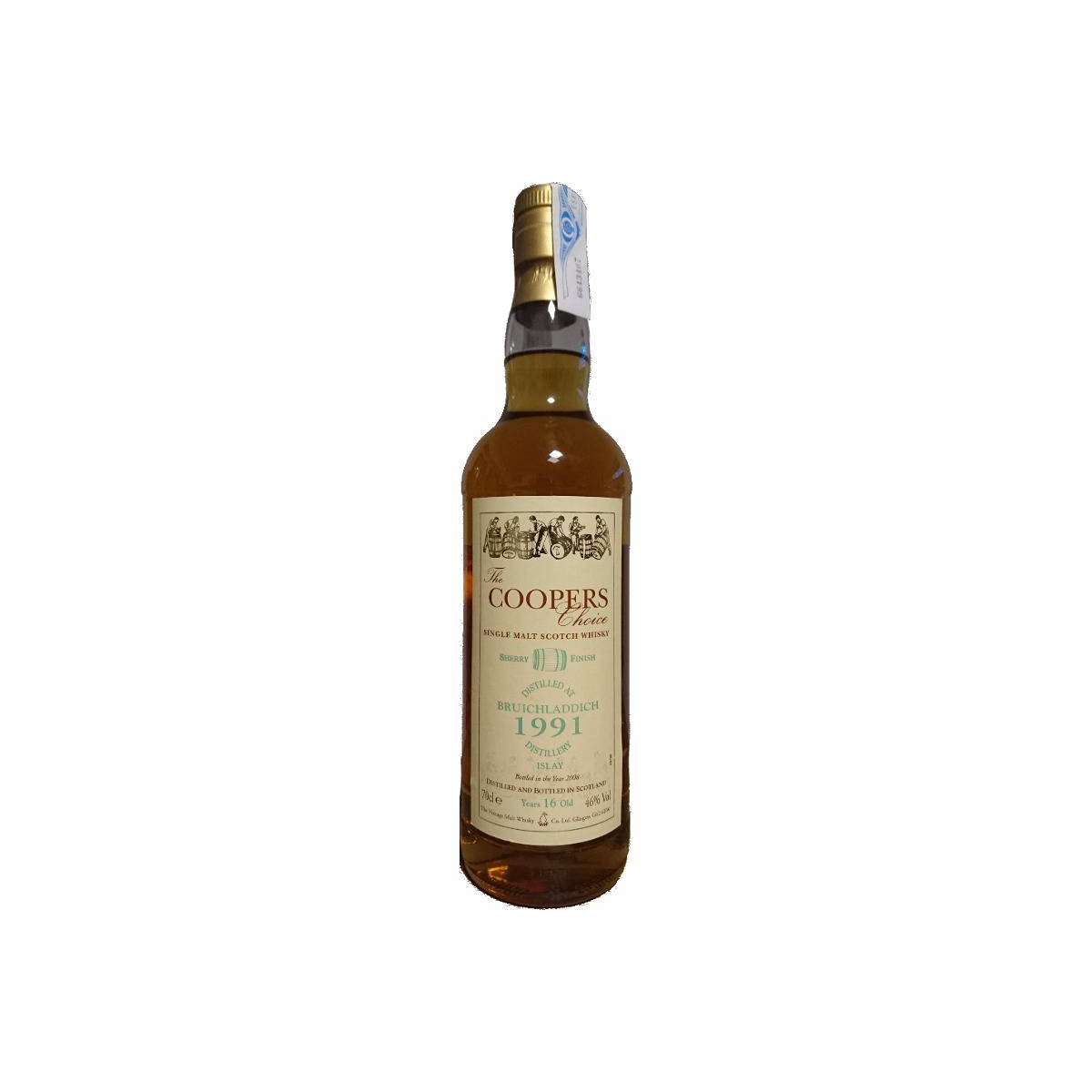 Bruichladdich The Cooper's Choice 1991 16 Years Single Malt Whisky