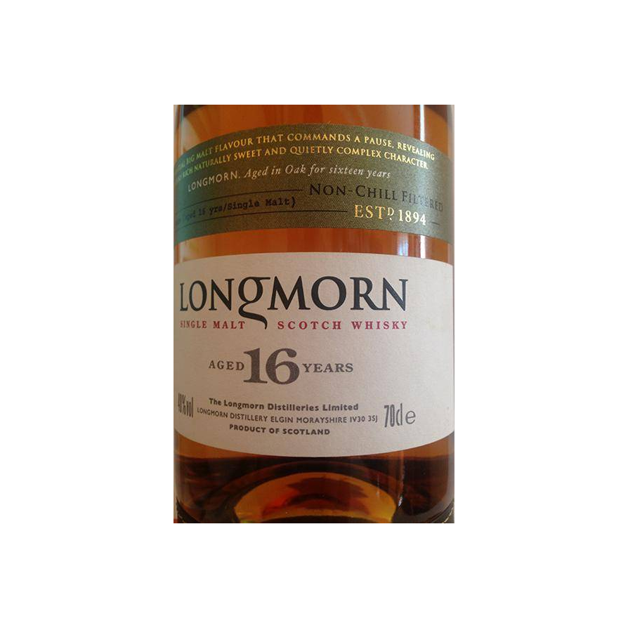 Longmorn 16 Years Single Malt Whisky 3