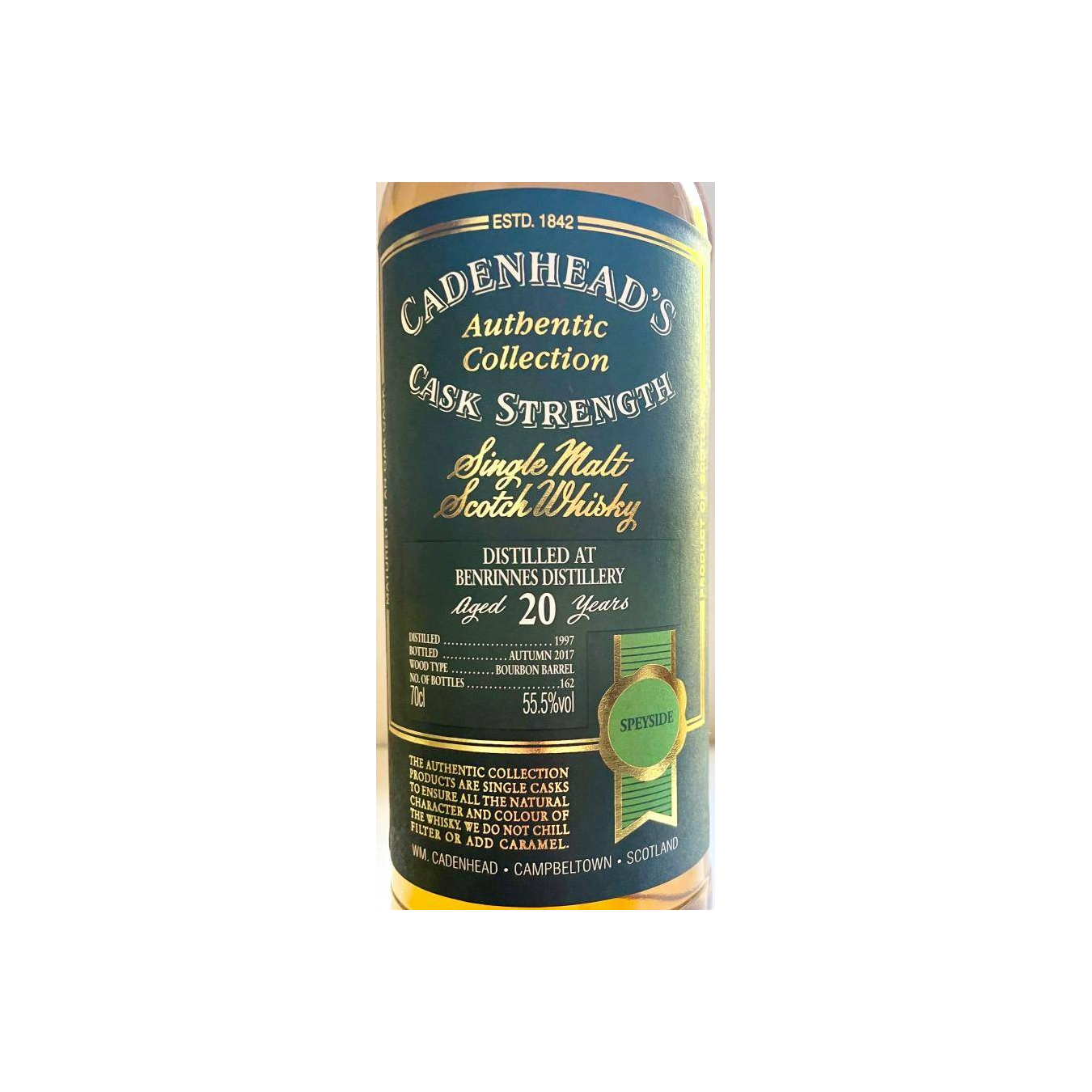 Benrinnes 1997 20 Years Single Malt Whisky 3