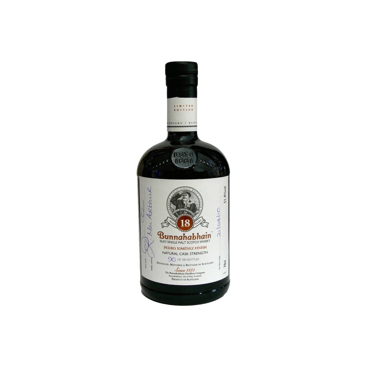Bunnahabhain 18 Years Single Malt Whisky