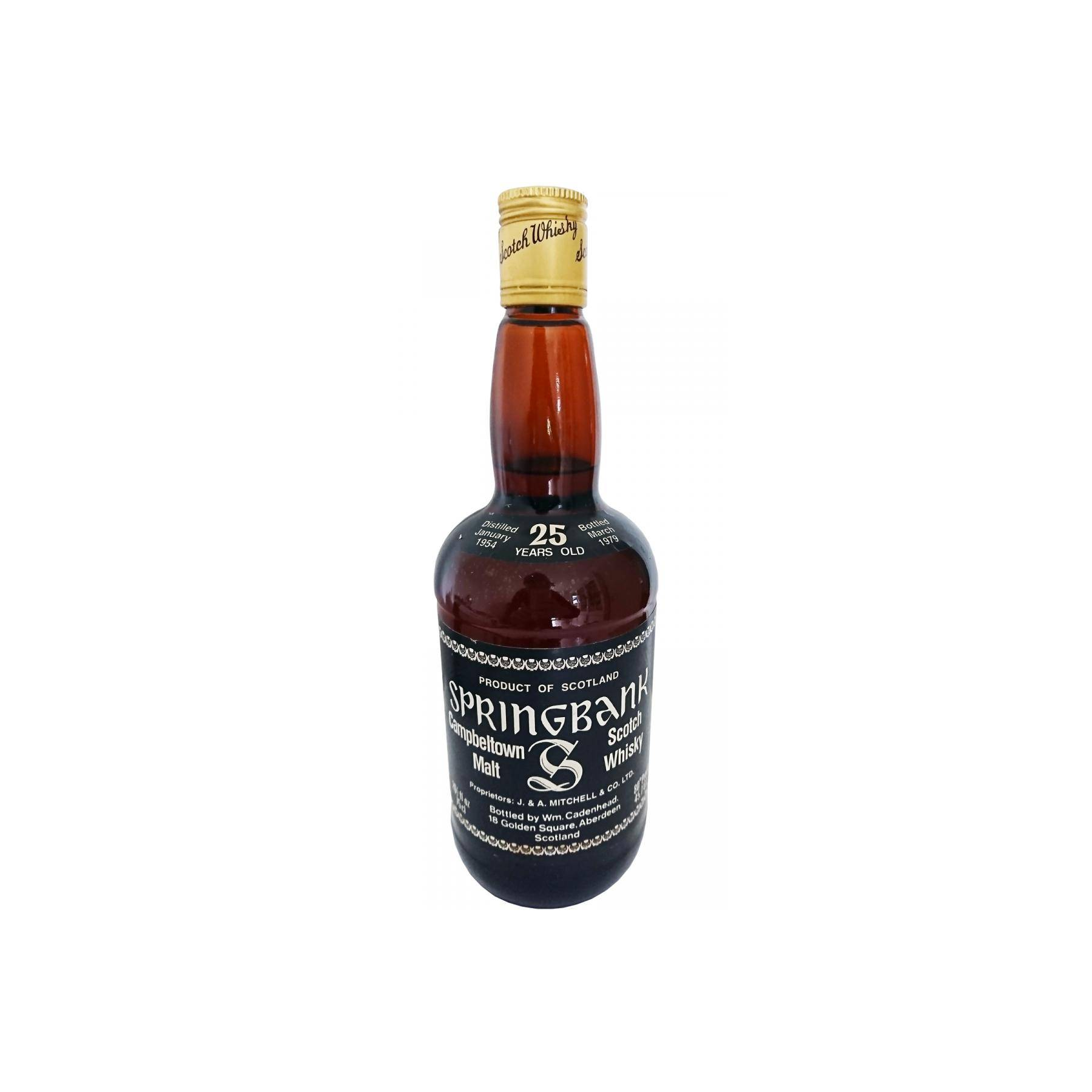 Springbank 1954 25 Years Single Malt Whisky